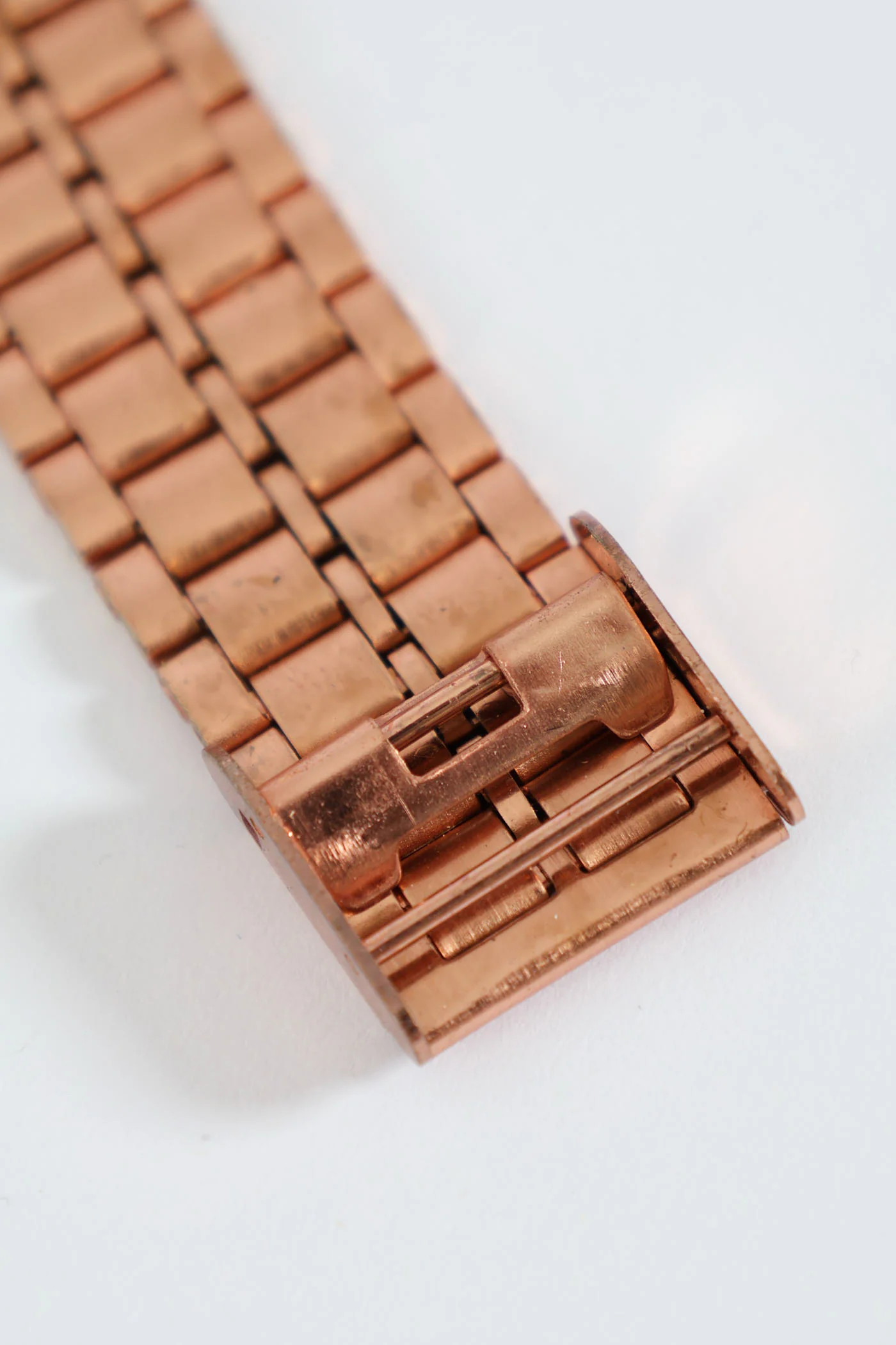 Digital Rectangular Dial Watch - Rose Gold - Image 3
