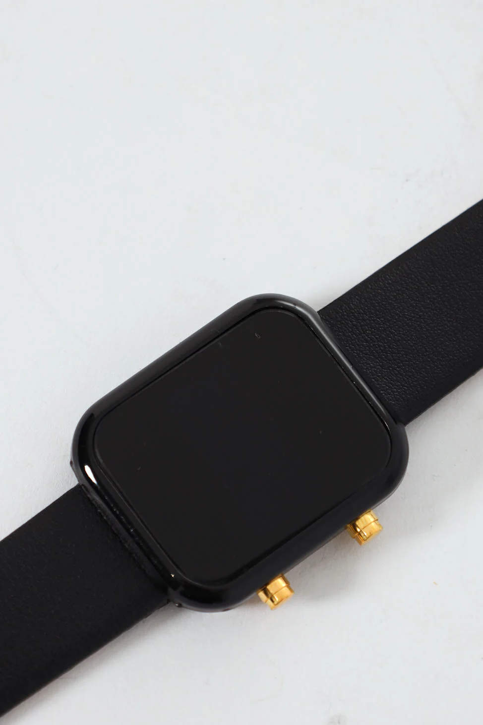 Digital Square Face Watch - Black - Image 2