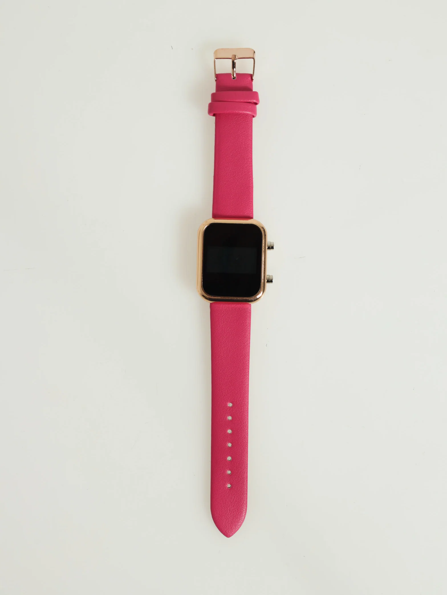 Digital Square Face Watch