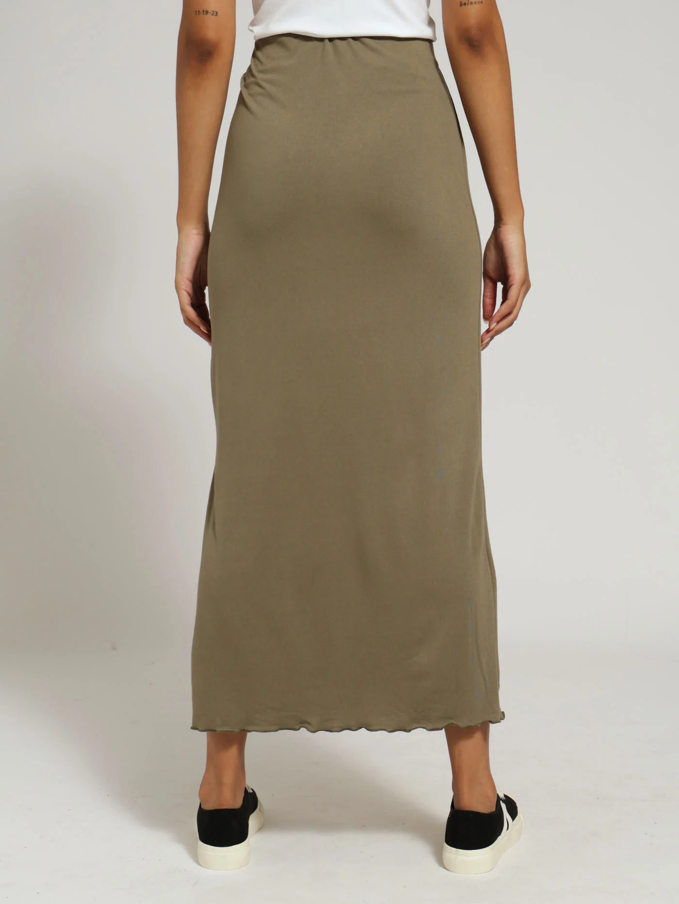 Disty Midaxi Skirt - Fatigue - Image 3