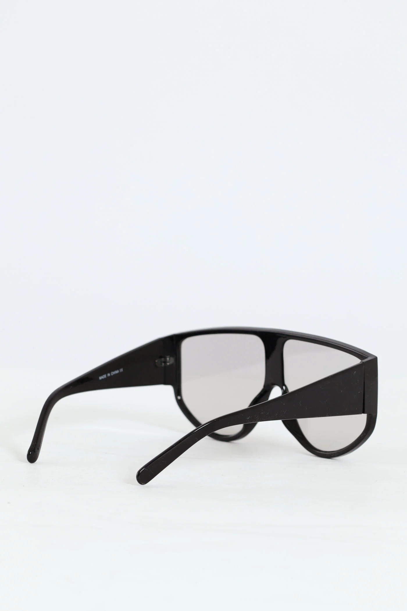 Double Beam Sunglasses - Black - Image 3