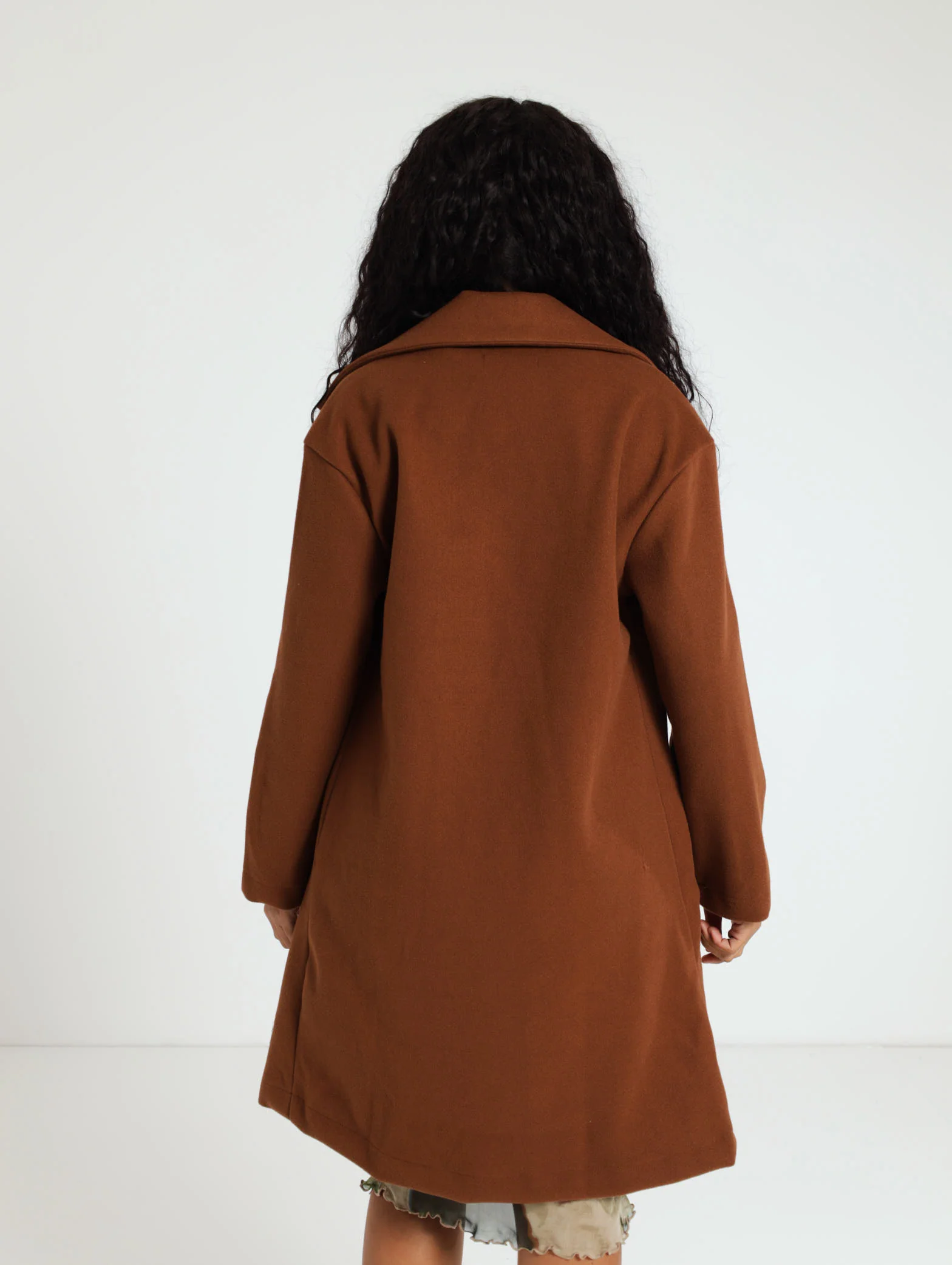 Double Breasted Brown Jacket - Image 4