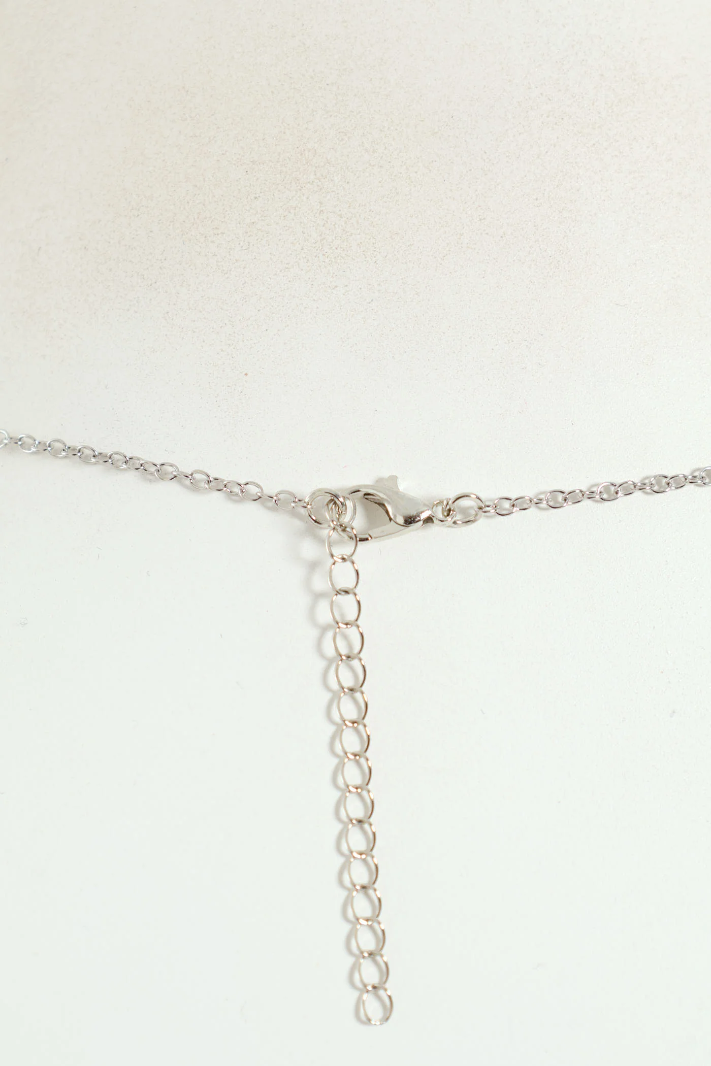 Double Butterfly Pendant Necklace And Matching Earrings - Silver - Image 5