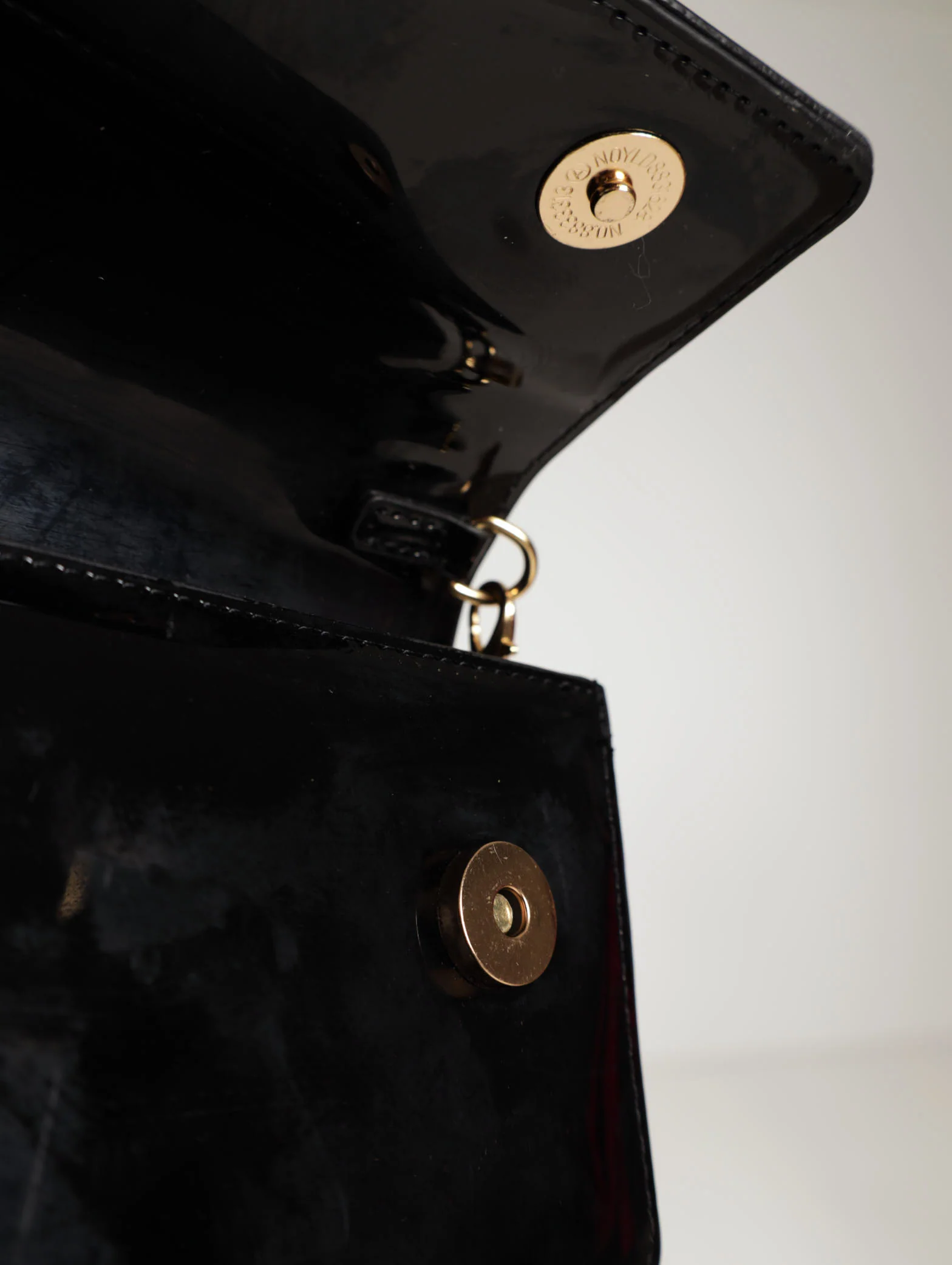 Double Compartment Mini Rectangular Satchel - Image 3