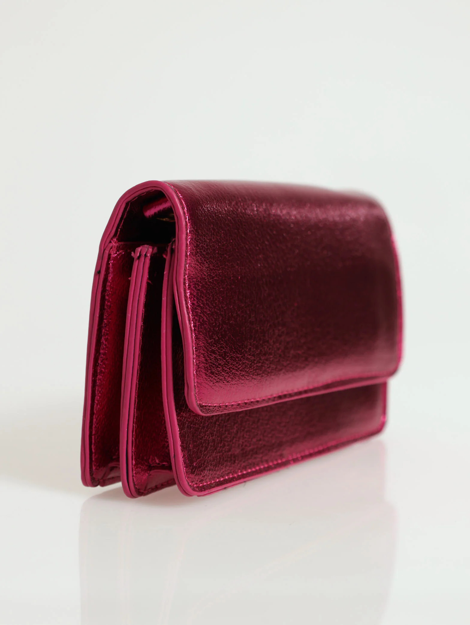 Double Compartment Mini Rectangular Satchel - Image 3