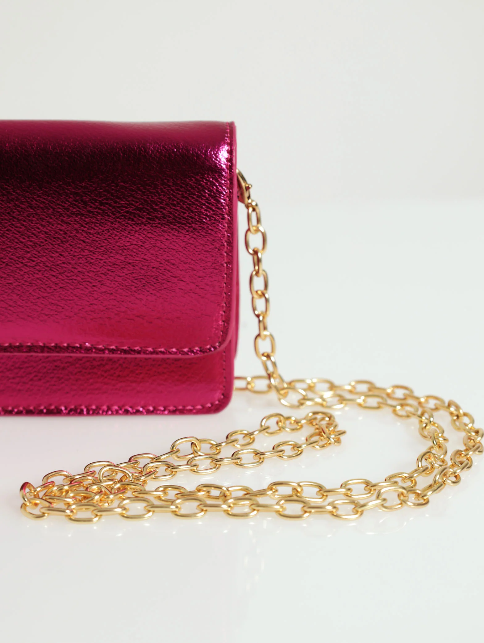 Double Compartment Mini Rectangular Satchel - Image 5