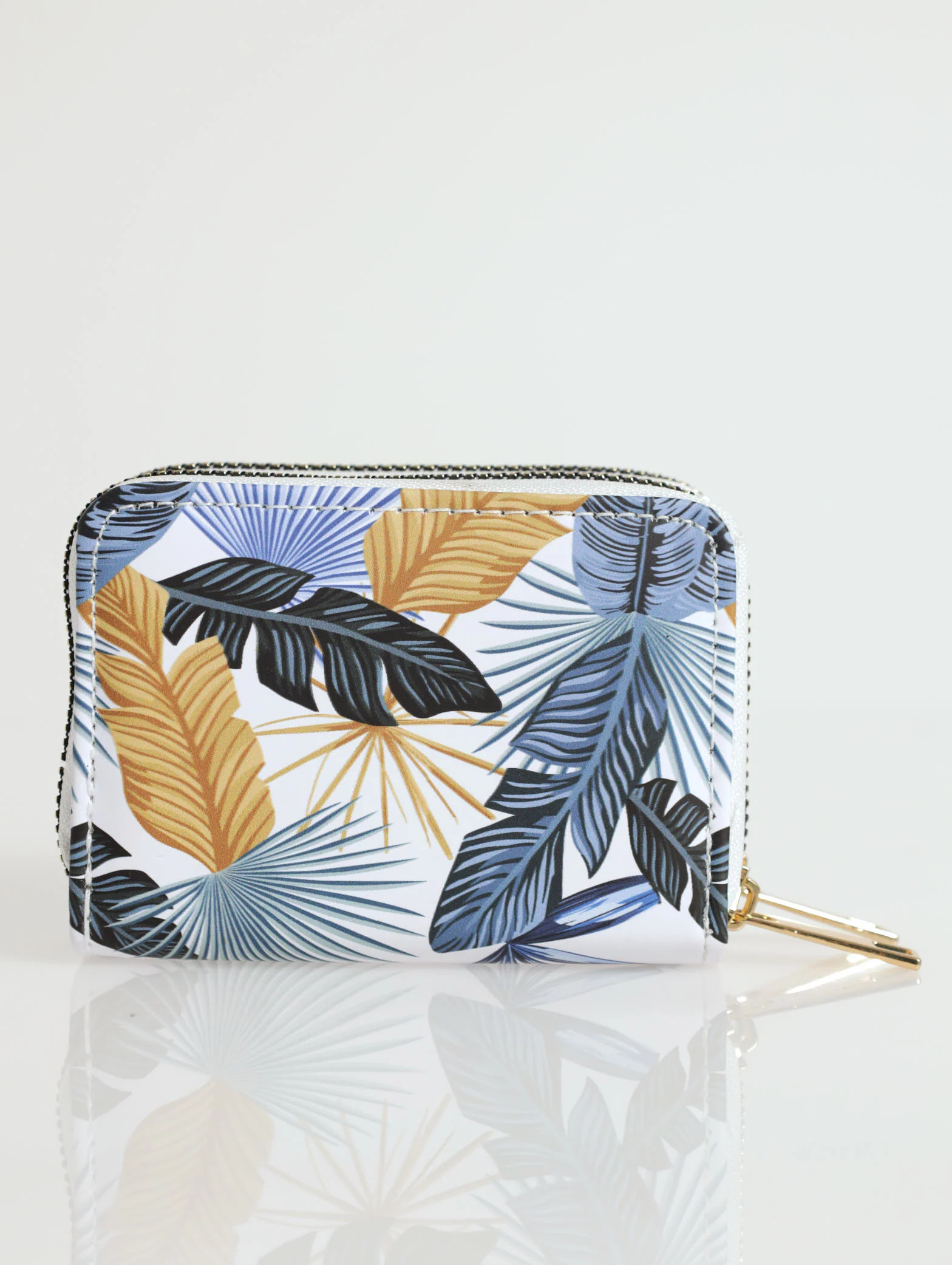 Double Zip Print Wallet