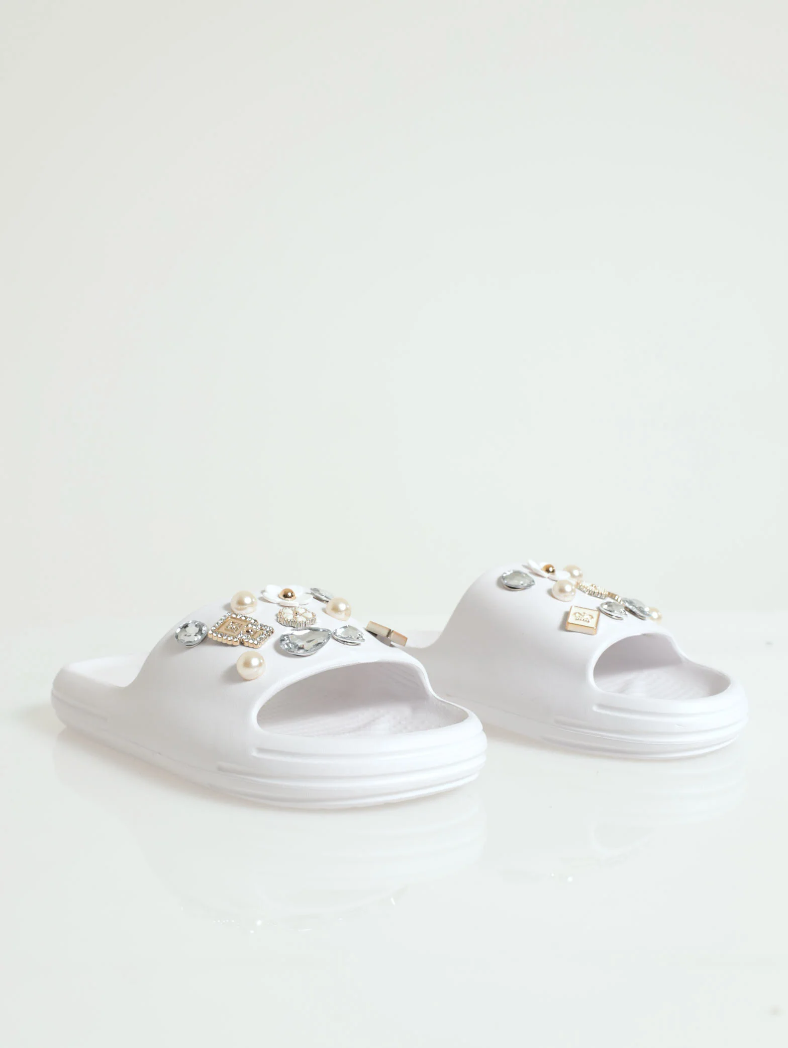Embellished Eva Slide