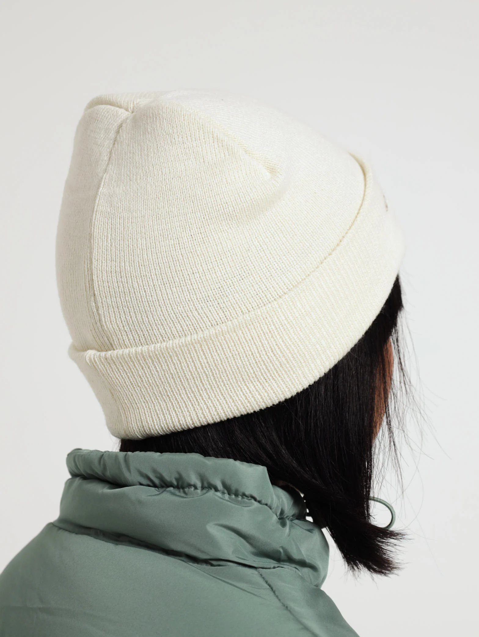 Embroidered Slogan Turn Up Beanie - Image 3