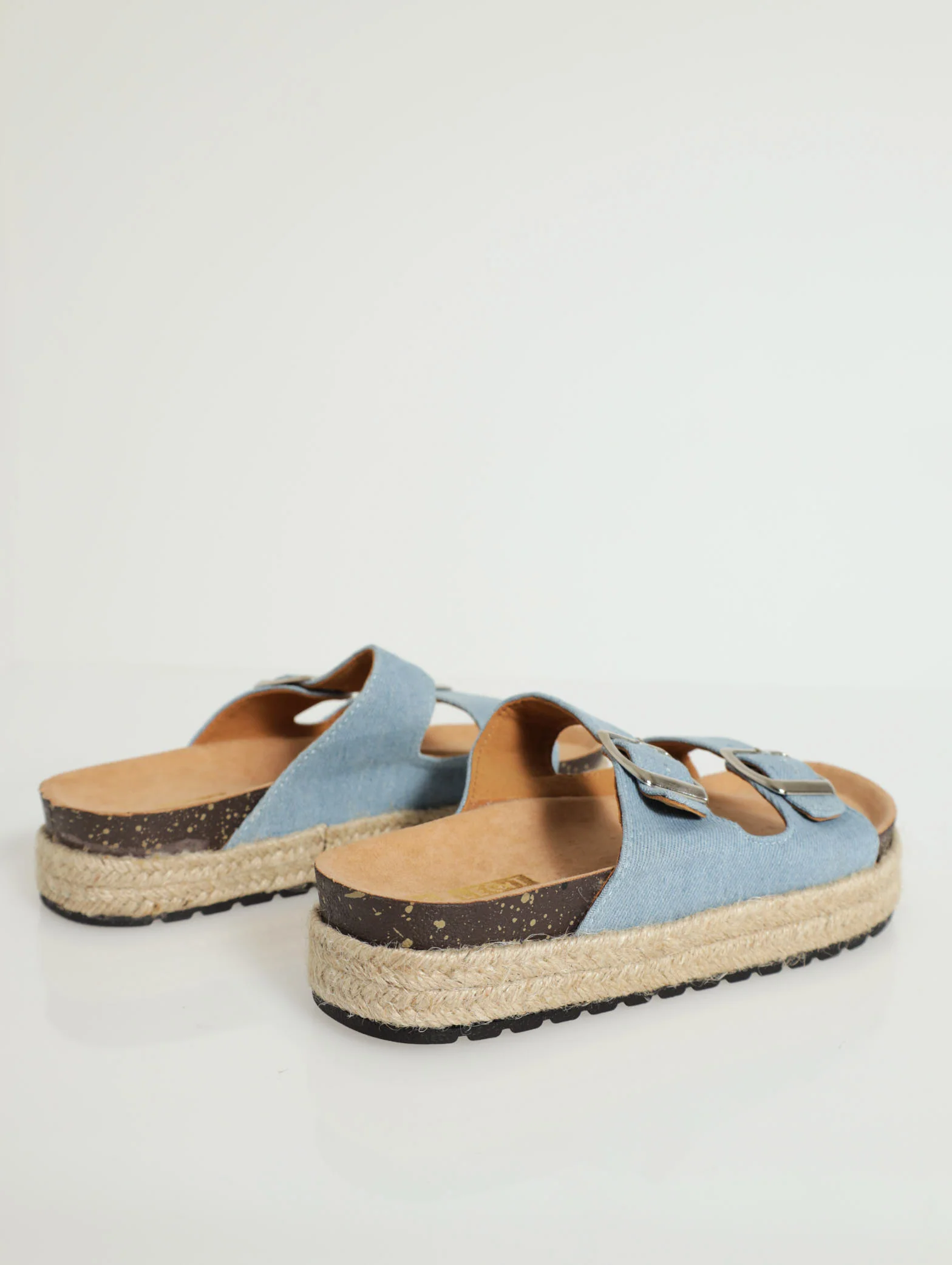 Espadrille Two Strap Mule Sandal - Image 4