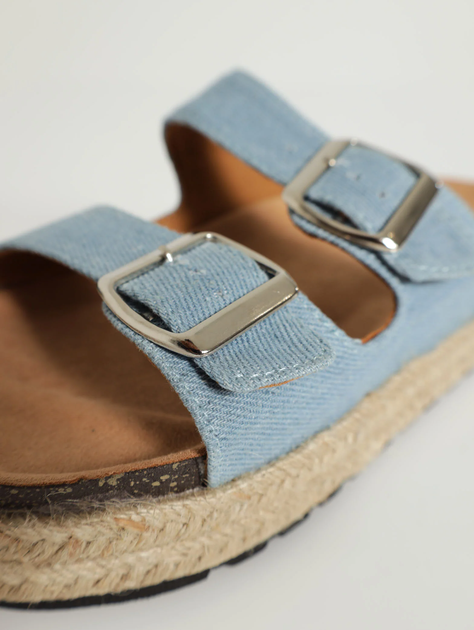 Espadrille Two Strap Mule Sandal - Image 5