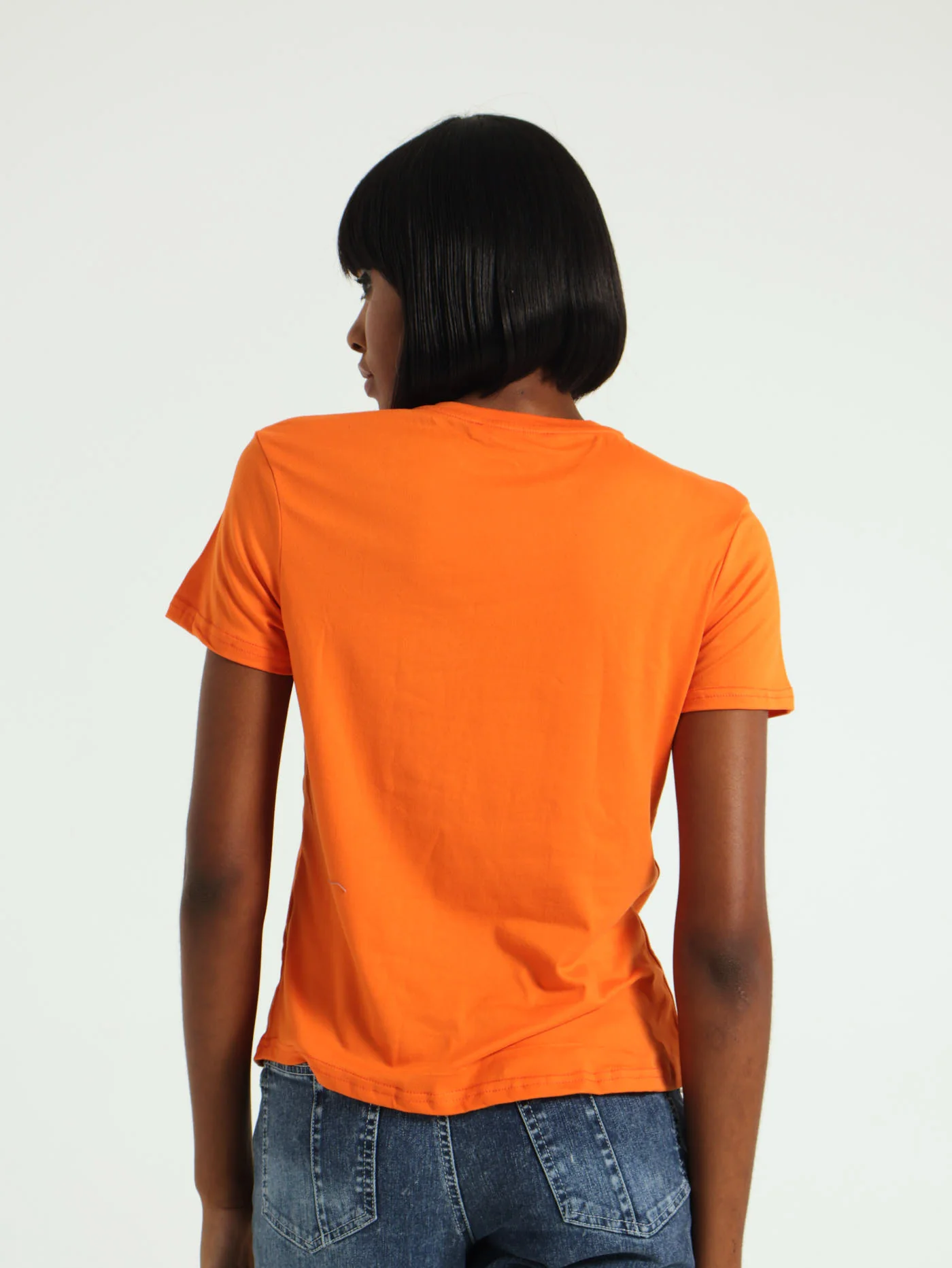 Face Drawing Fitted Tee - Image 3