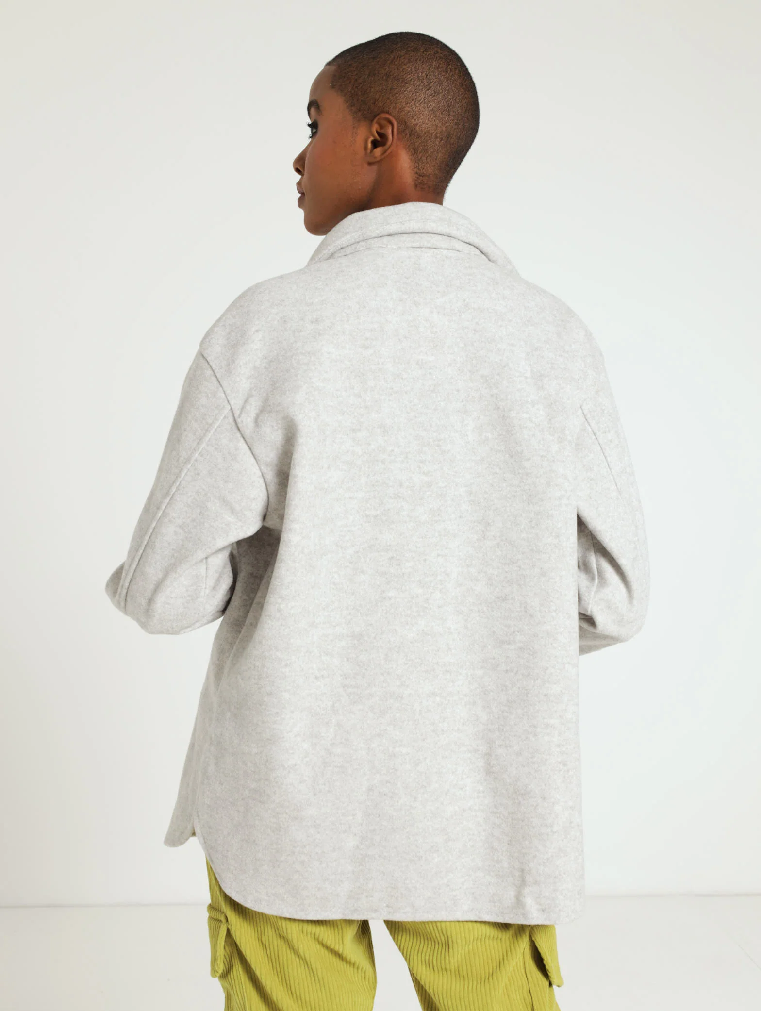 Fancy Button Shacket - Image 3