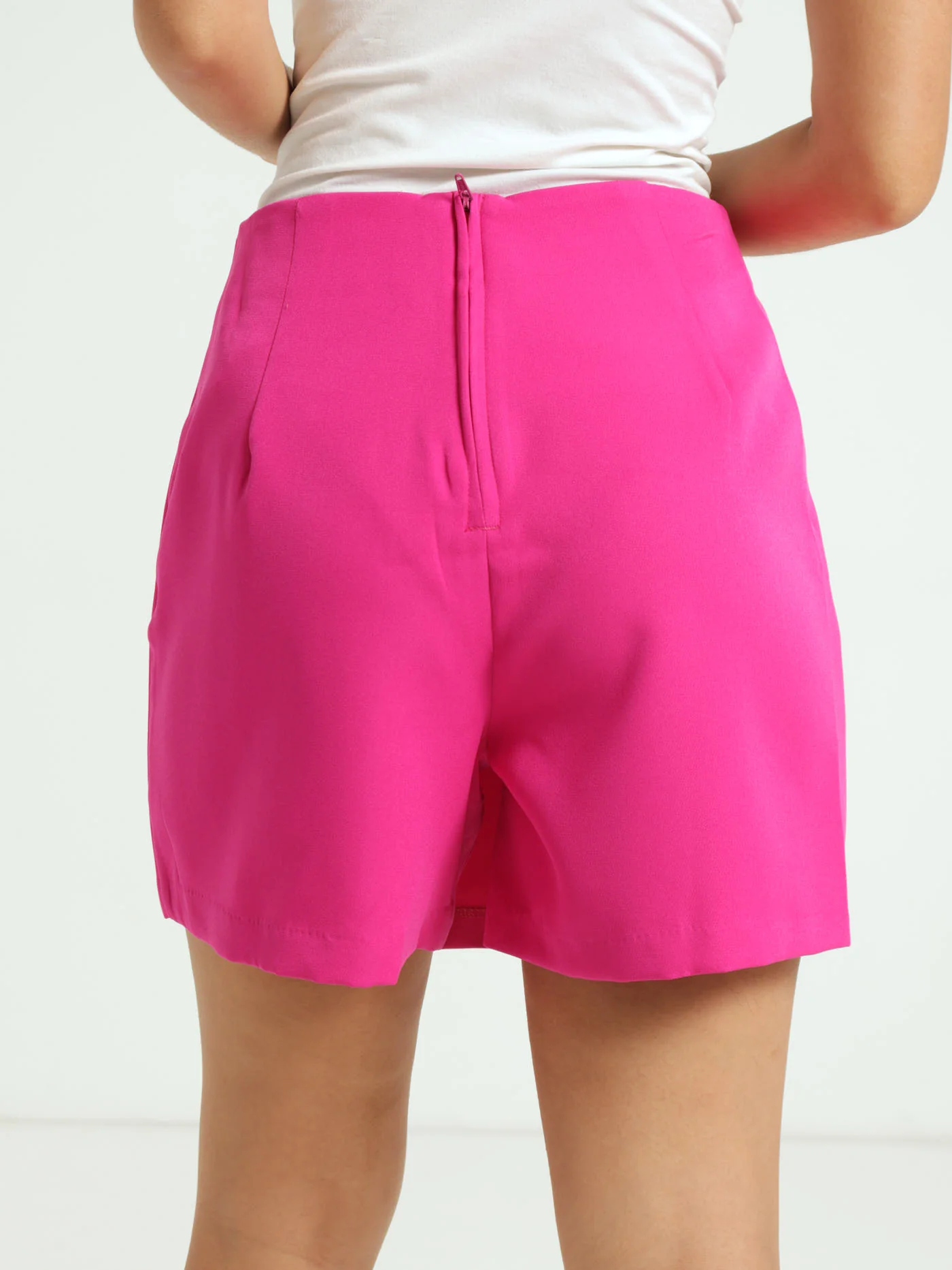 Fancy Button Wrap Over Skort - Image 3