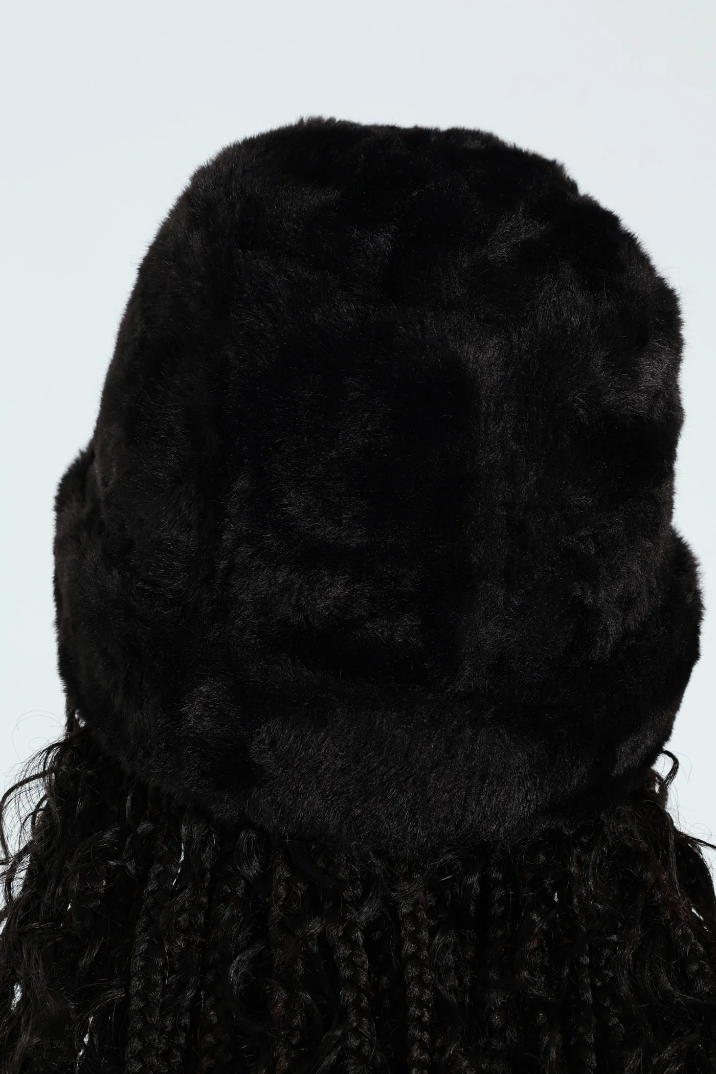 Faux Fur Cossak Hat - Black - Image 4
