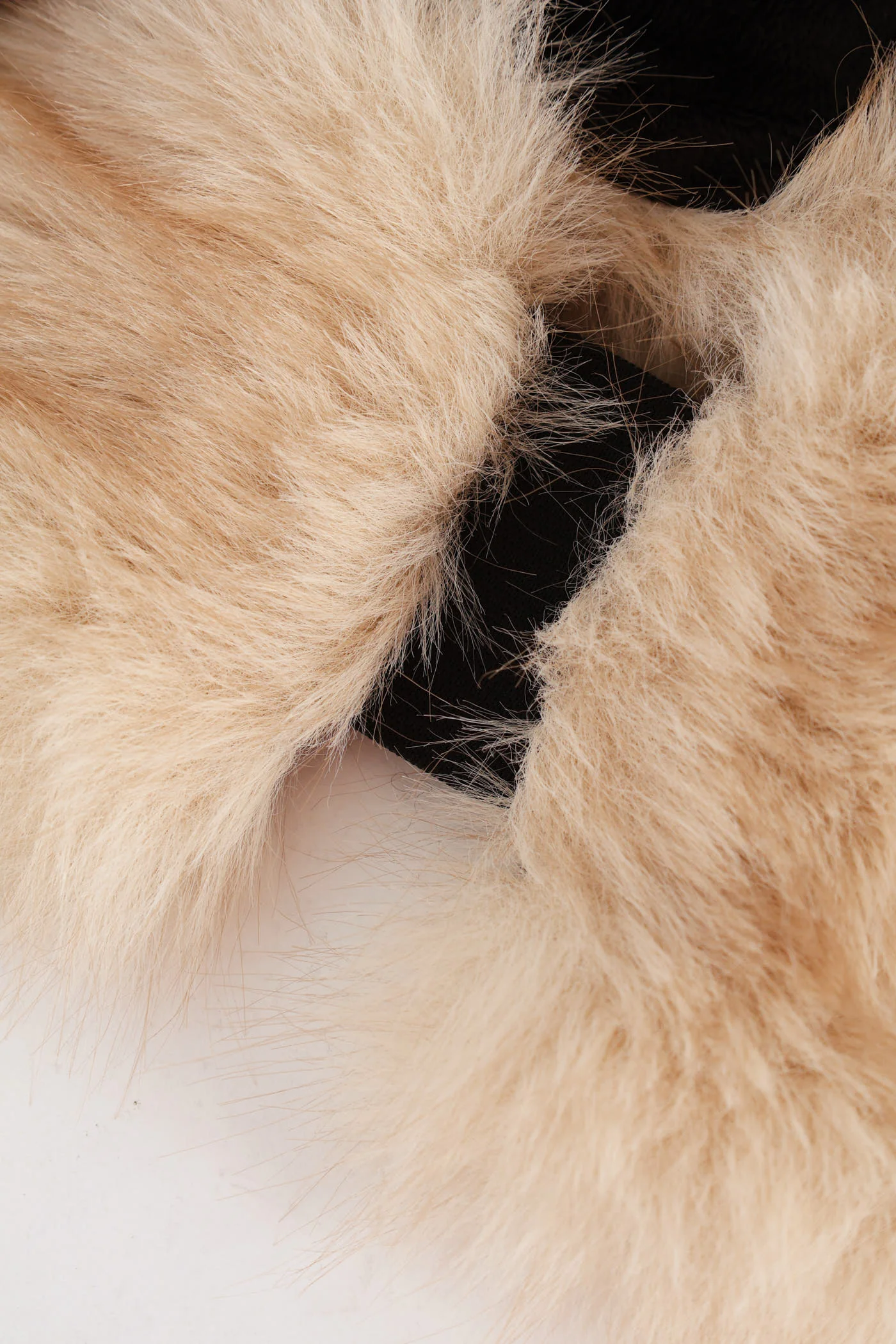 Faux Fur Head Warmer - Neutral - Image 2