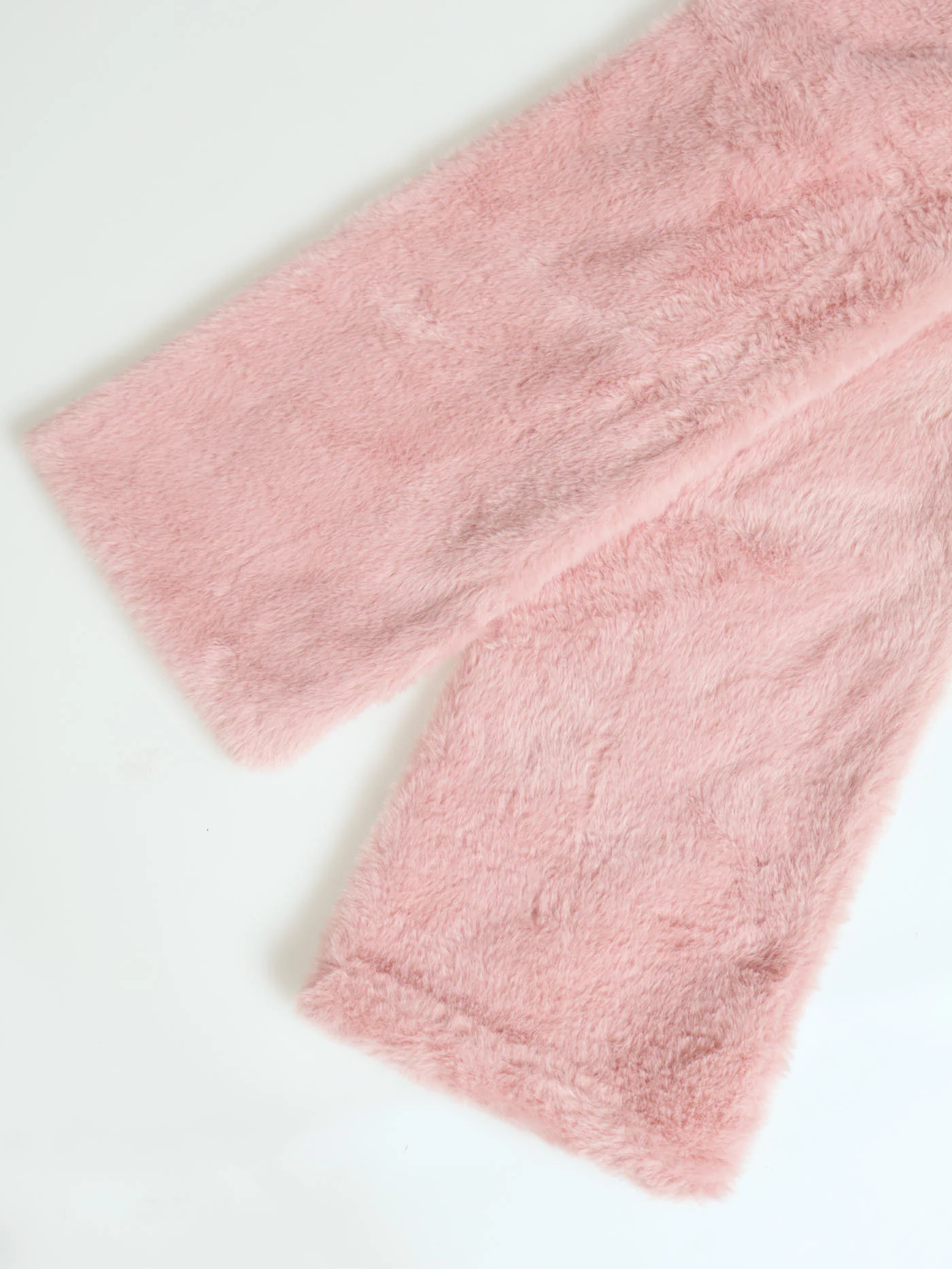 Faux Fur Shawl - Pink - Image 2
