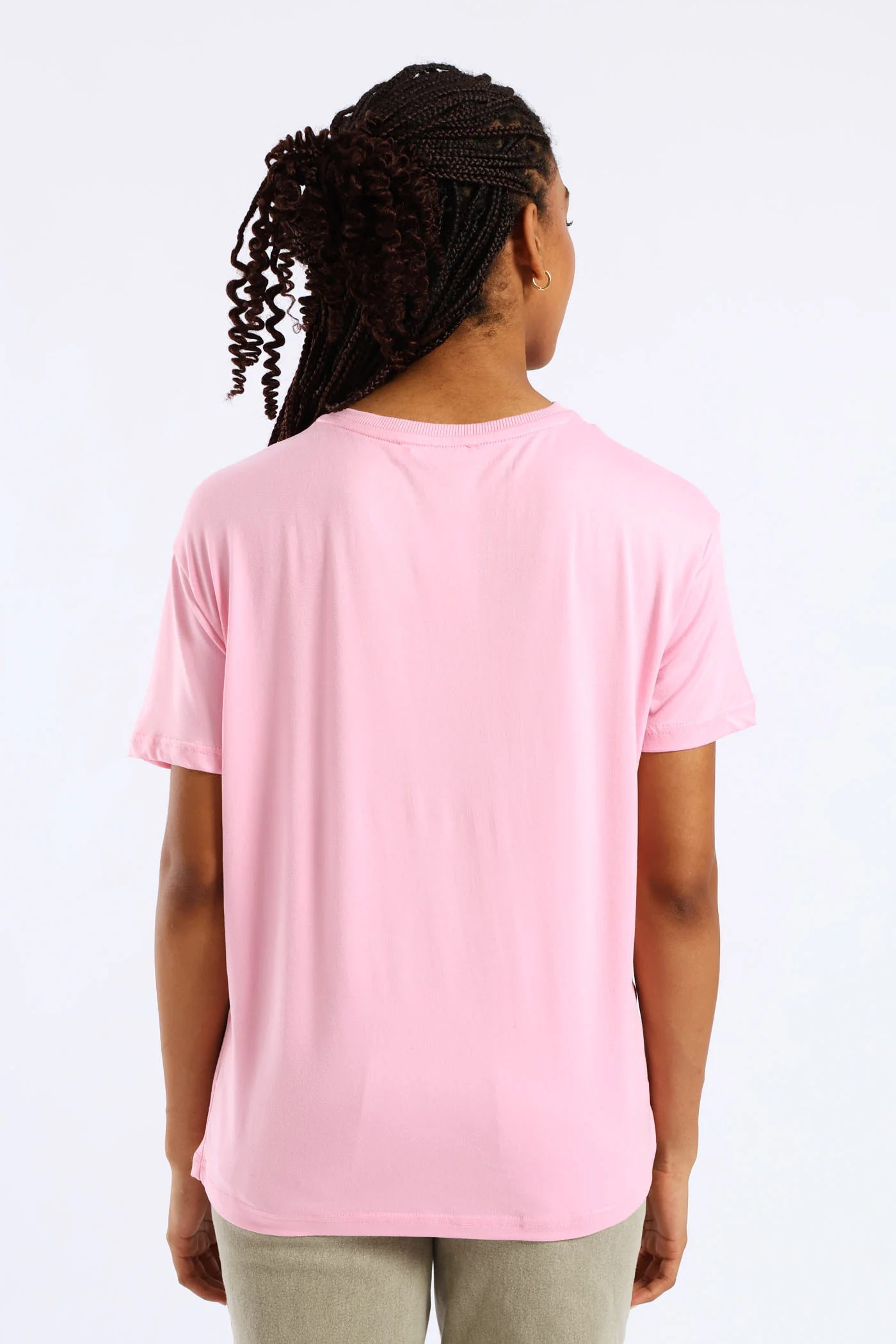 Fierce Girls Screen Tee - Pink - Image 4