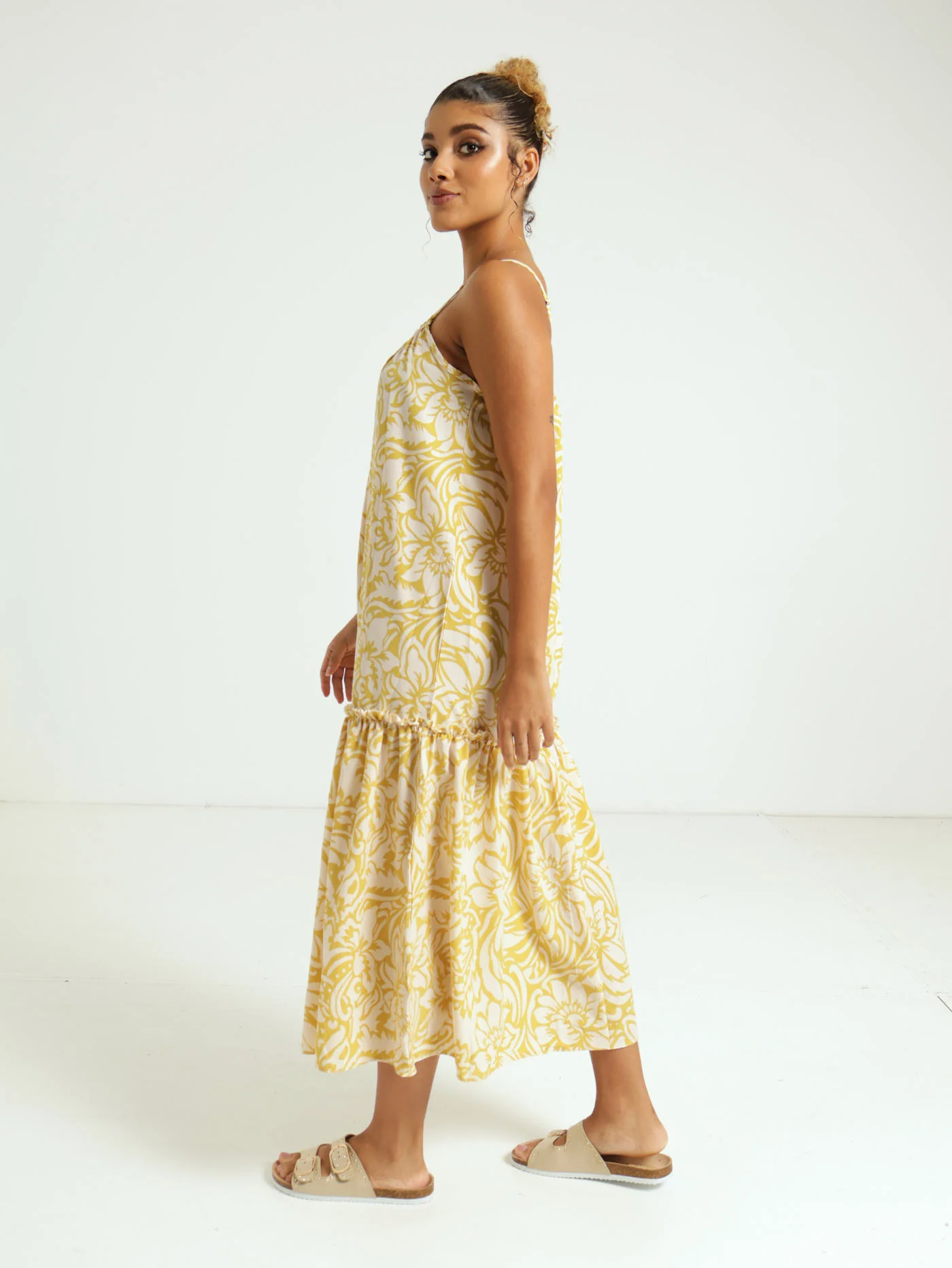 Floral Easy Wear Maxi Dress - Image 2