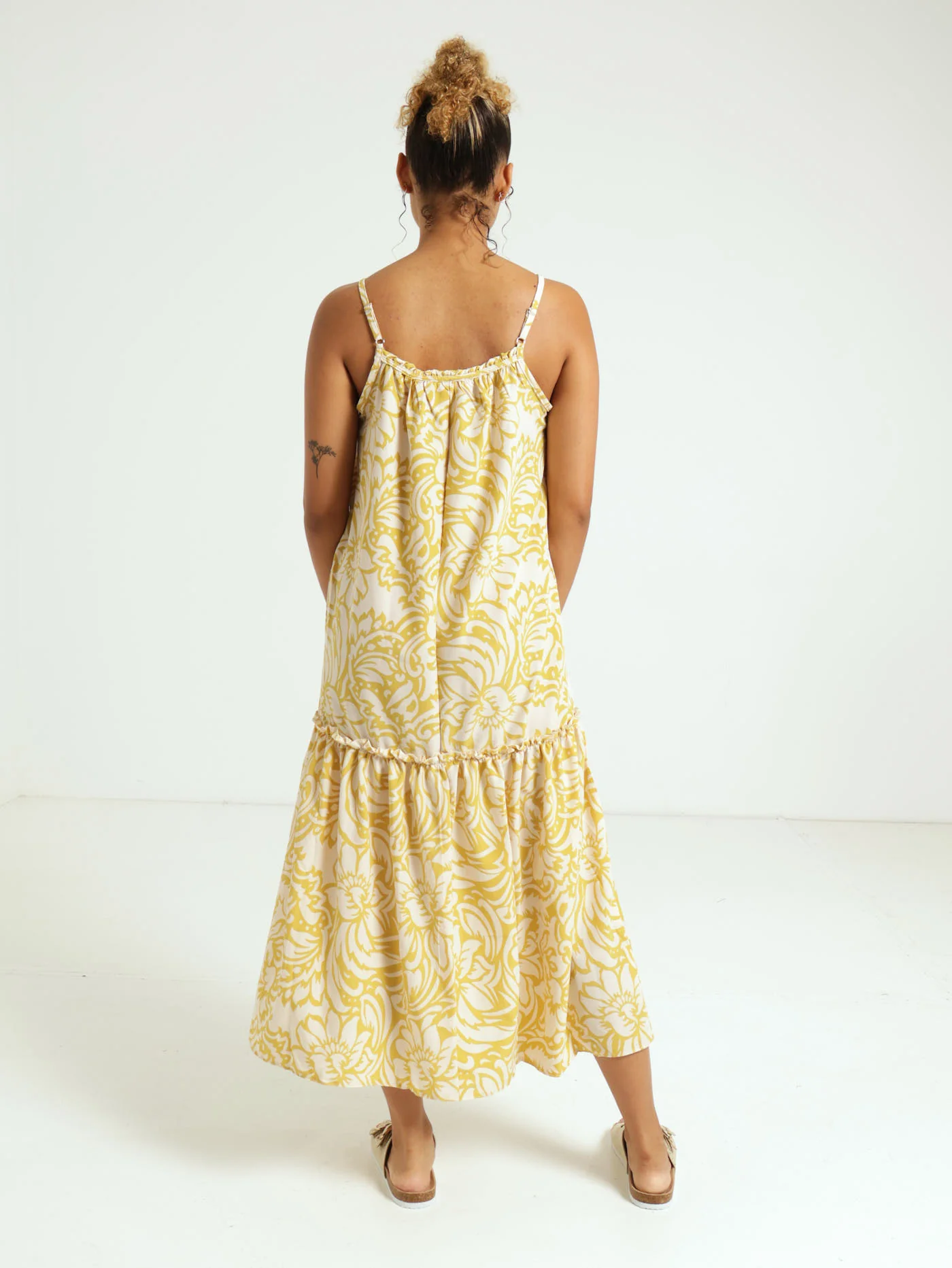 Floral Easy Wear Maxi Dress - Image 3