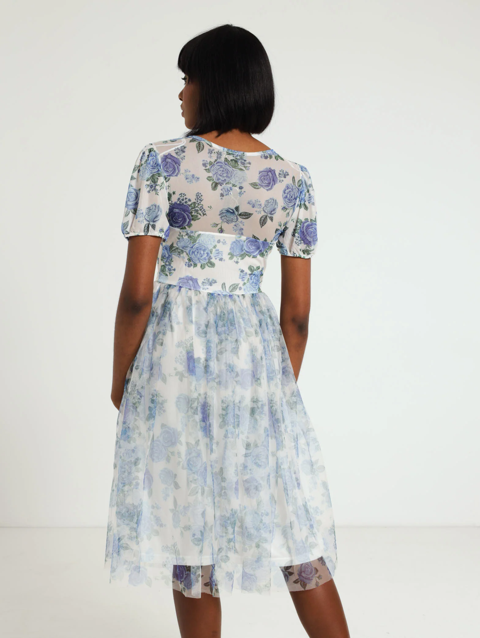 Floral Prom Dress - Image 4