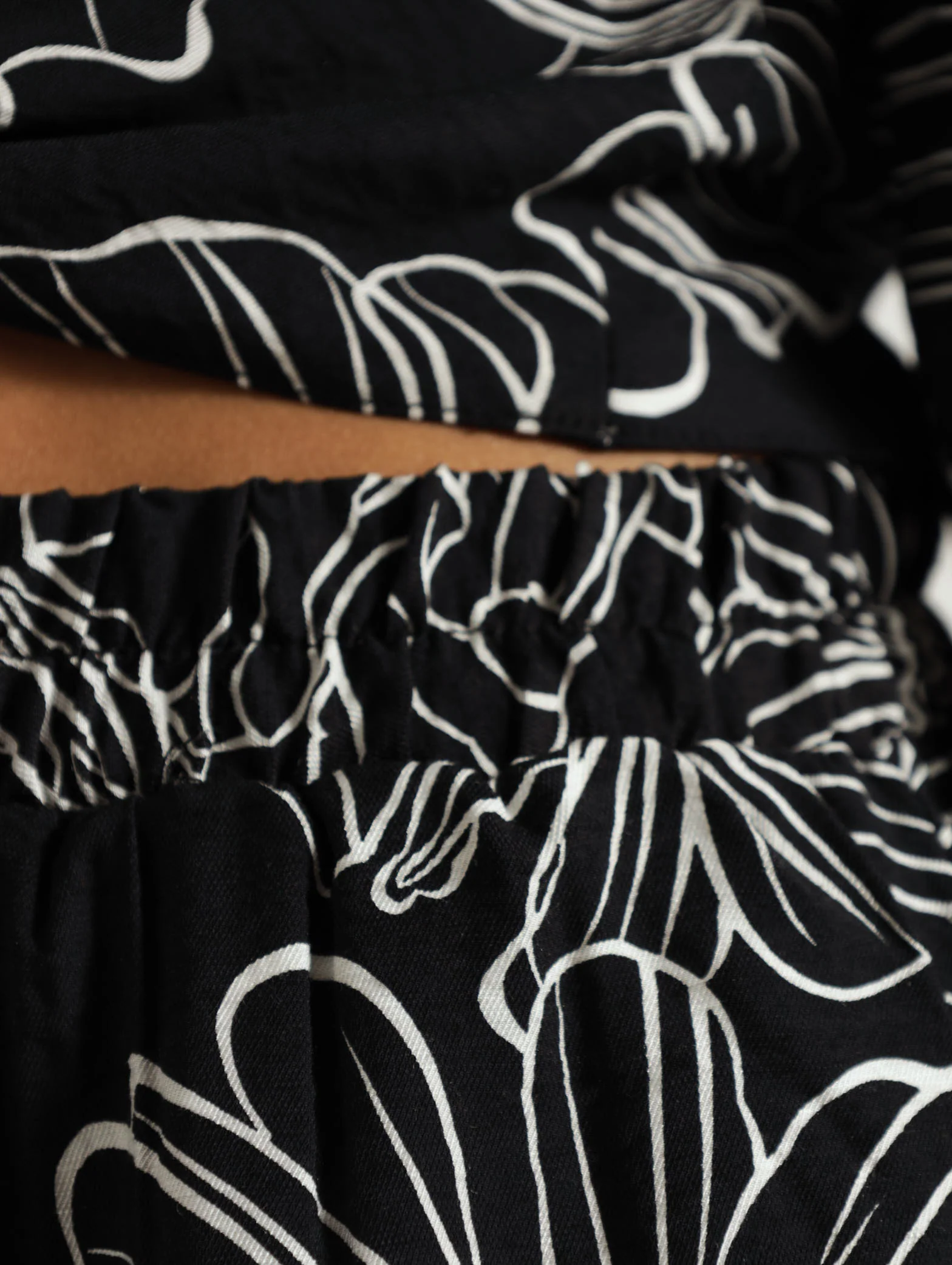 Floral Slub Shorts - Image 4
