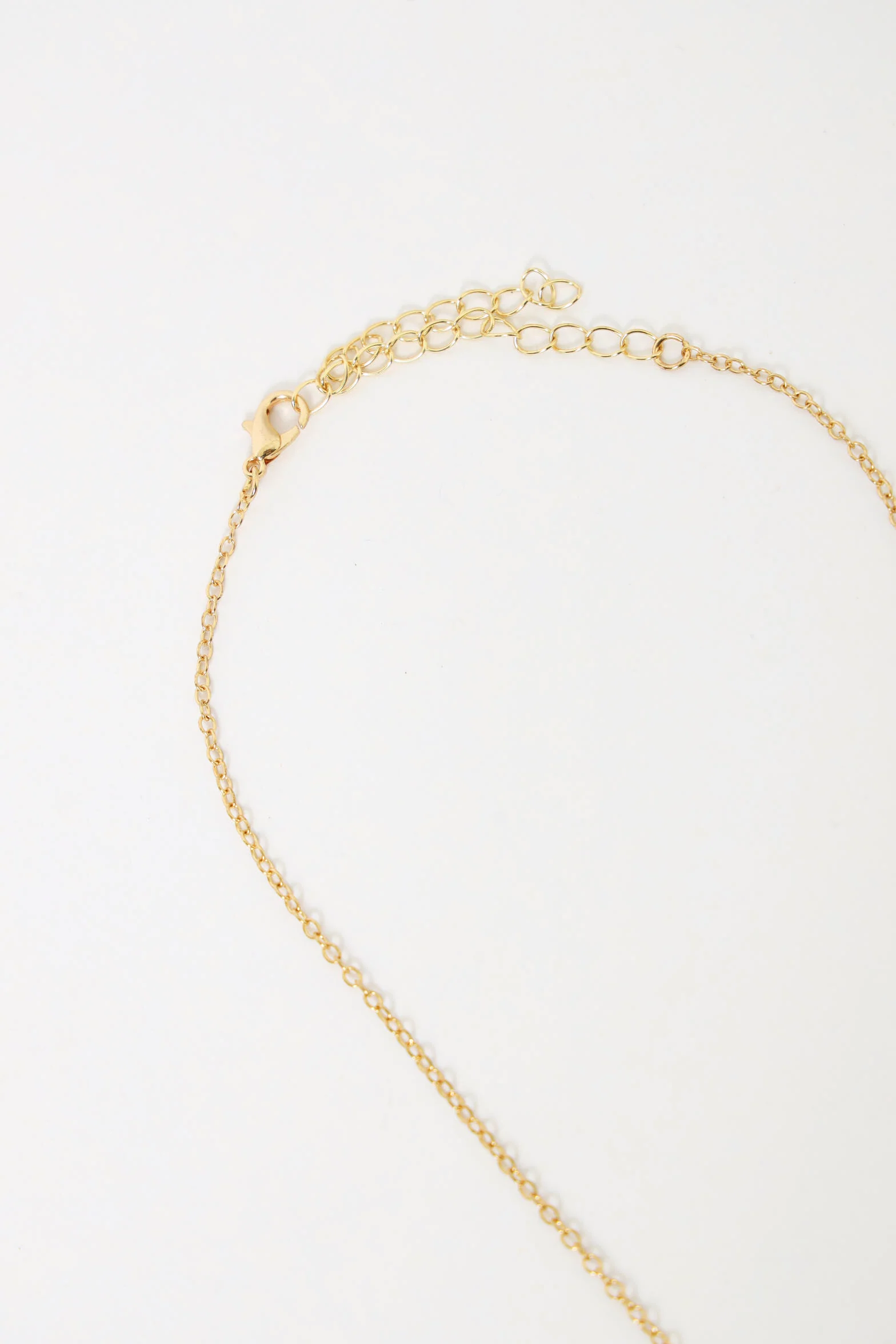 Flower Pendant Necklace - Gold - Image 3