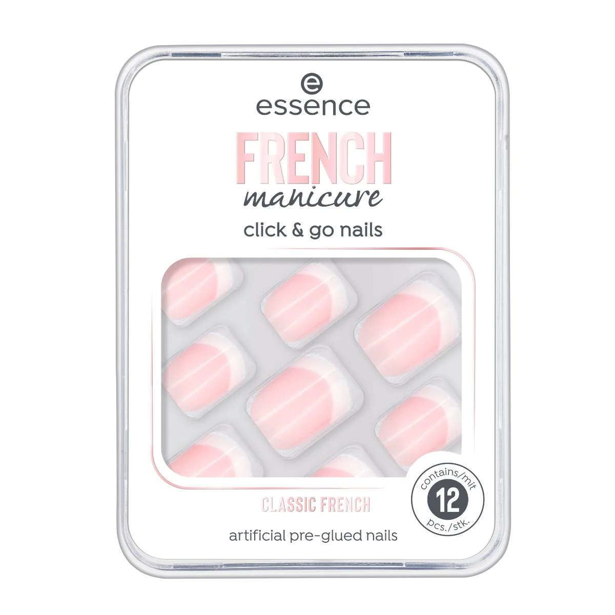 French Manicure Click & Go Nails