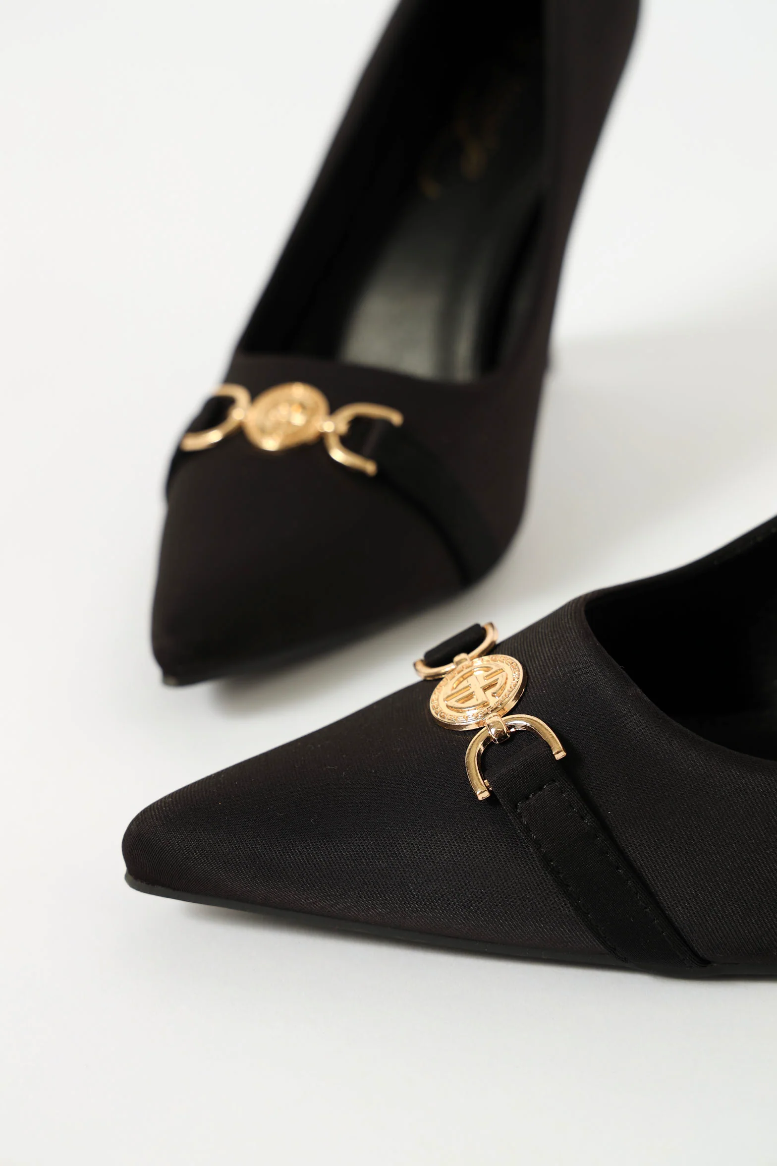 Full Court Monogram Heel - Black - Image 2