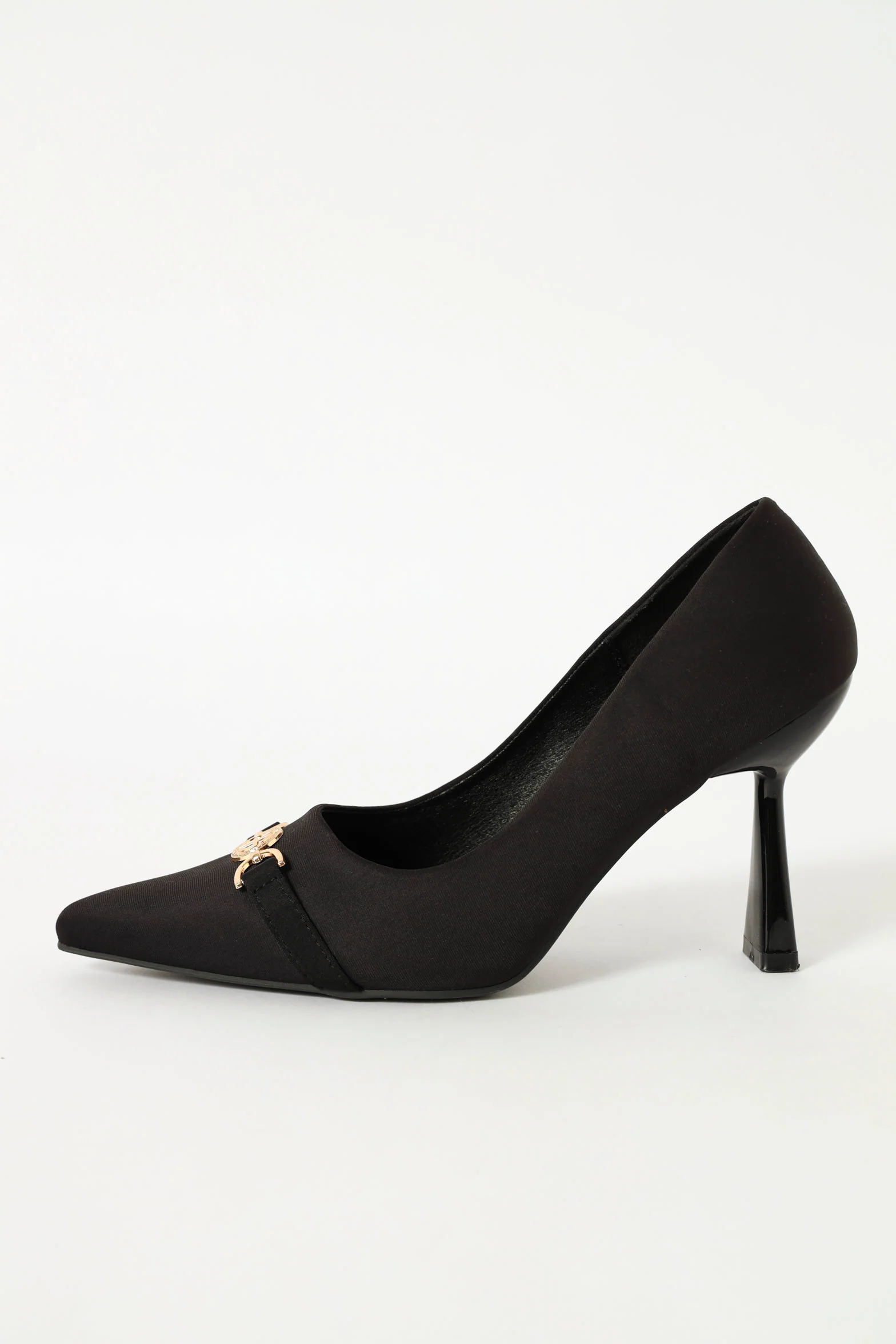 Full Court Monogram Heel - Black - Image 3