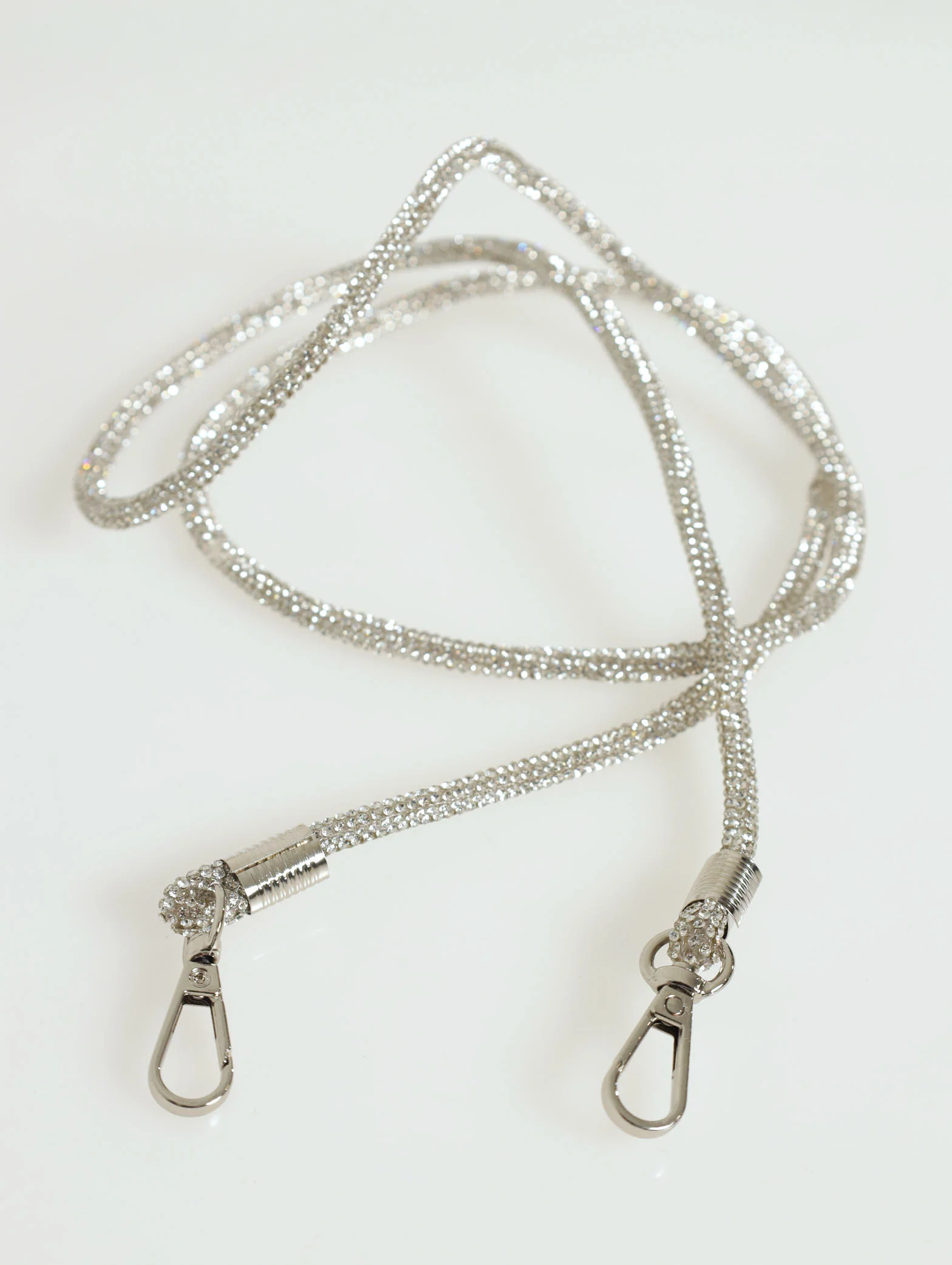 Full Diamante Party Bag - Silver - Image 3