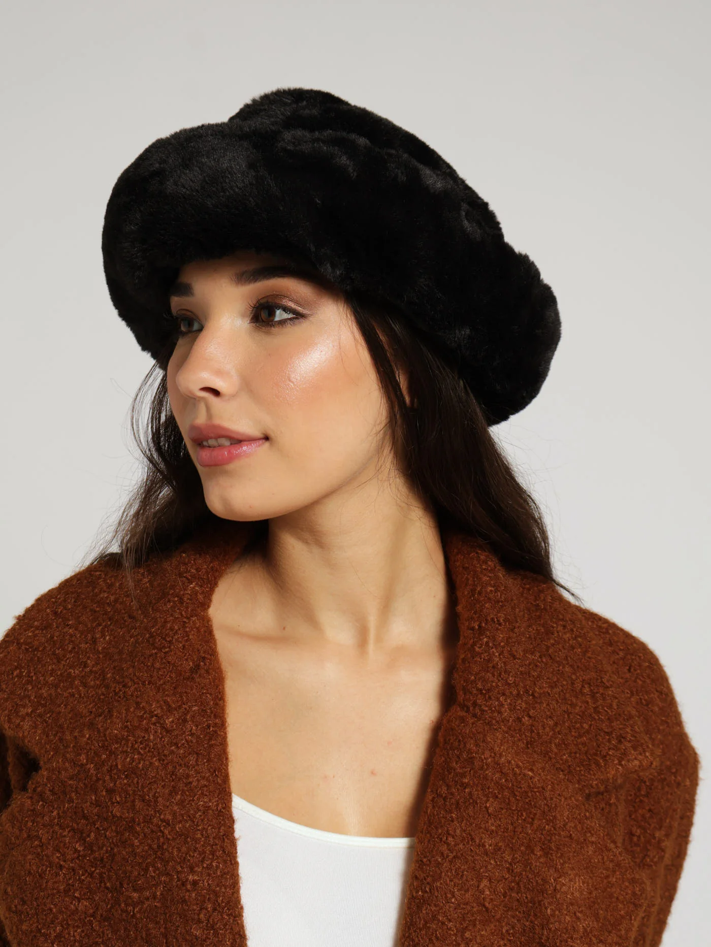 Fur Cossack - Black - Image 2