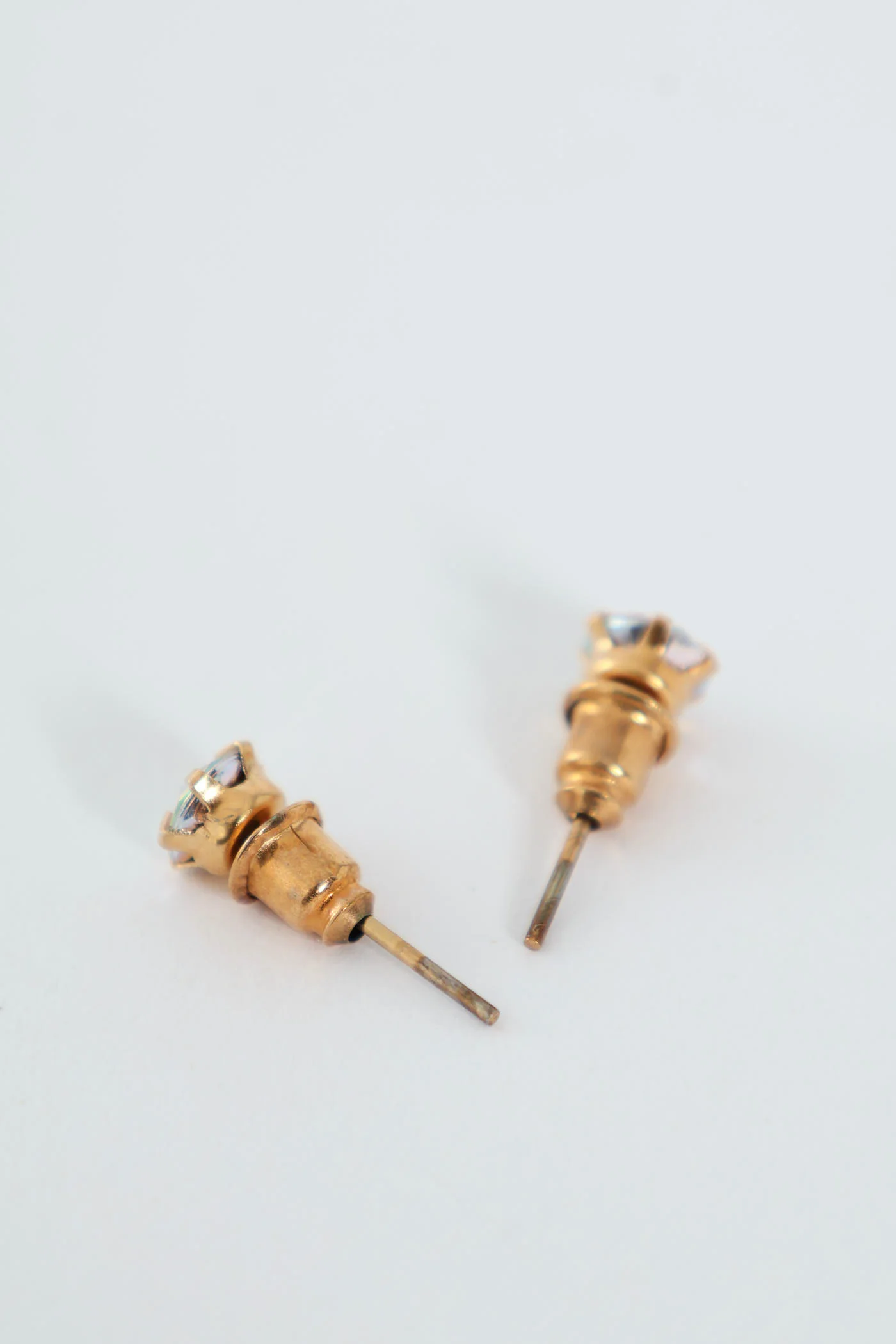 Gem Butterfly Necklace & Matching Earrings - Gold - Image 4