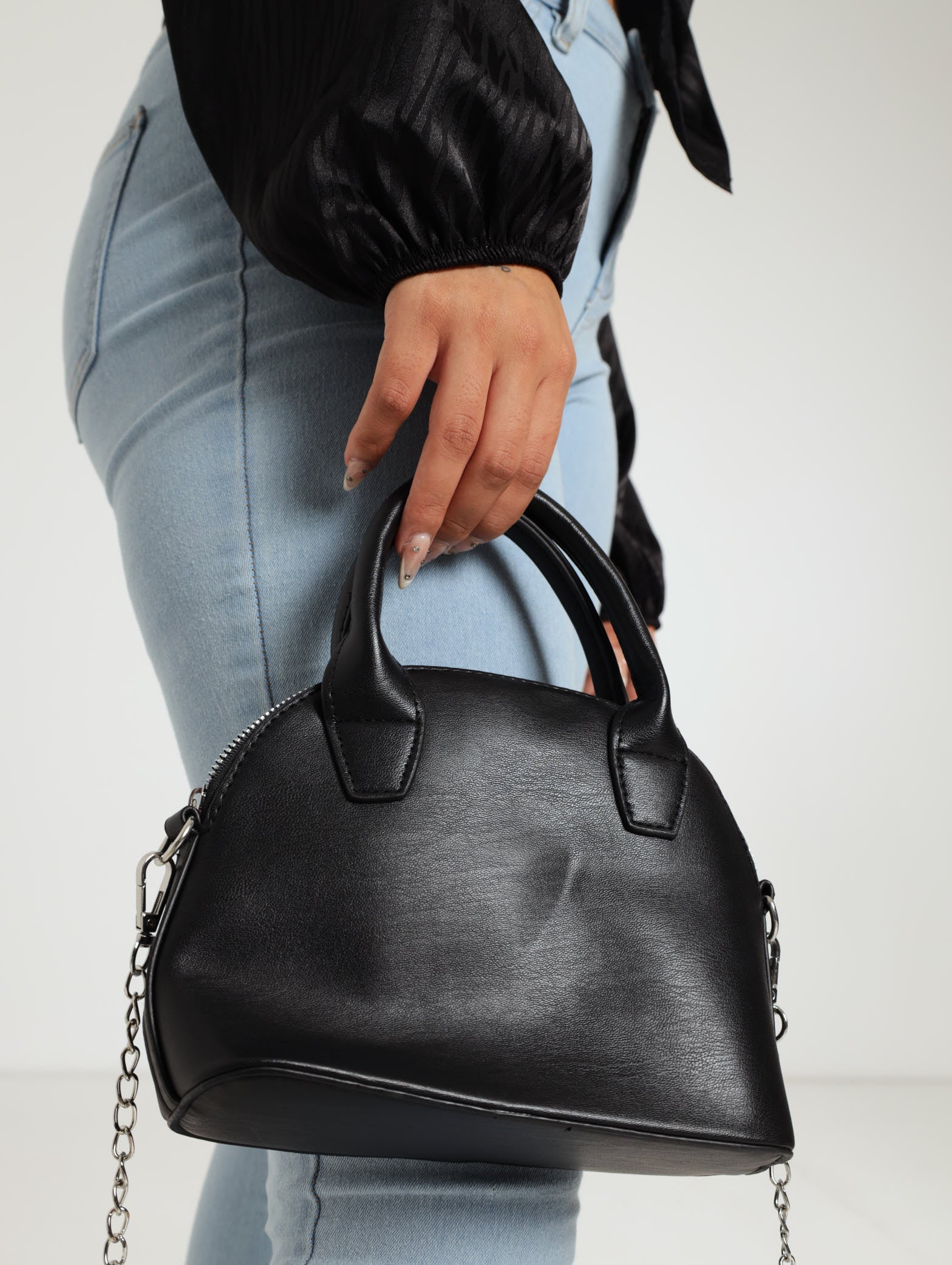 Gem Front Bowler Satchel - Image 2