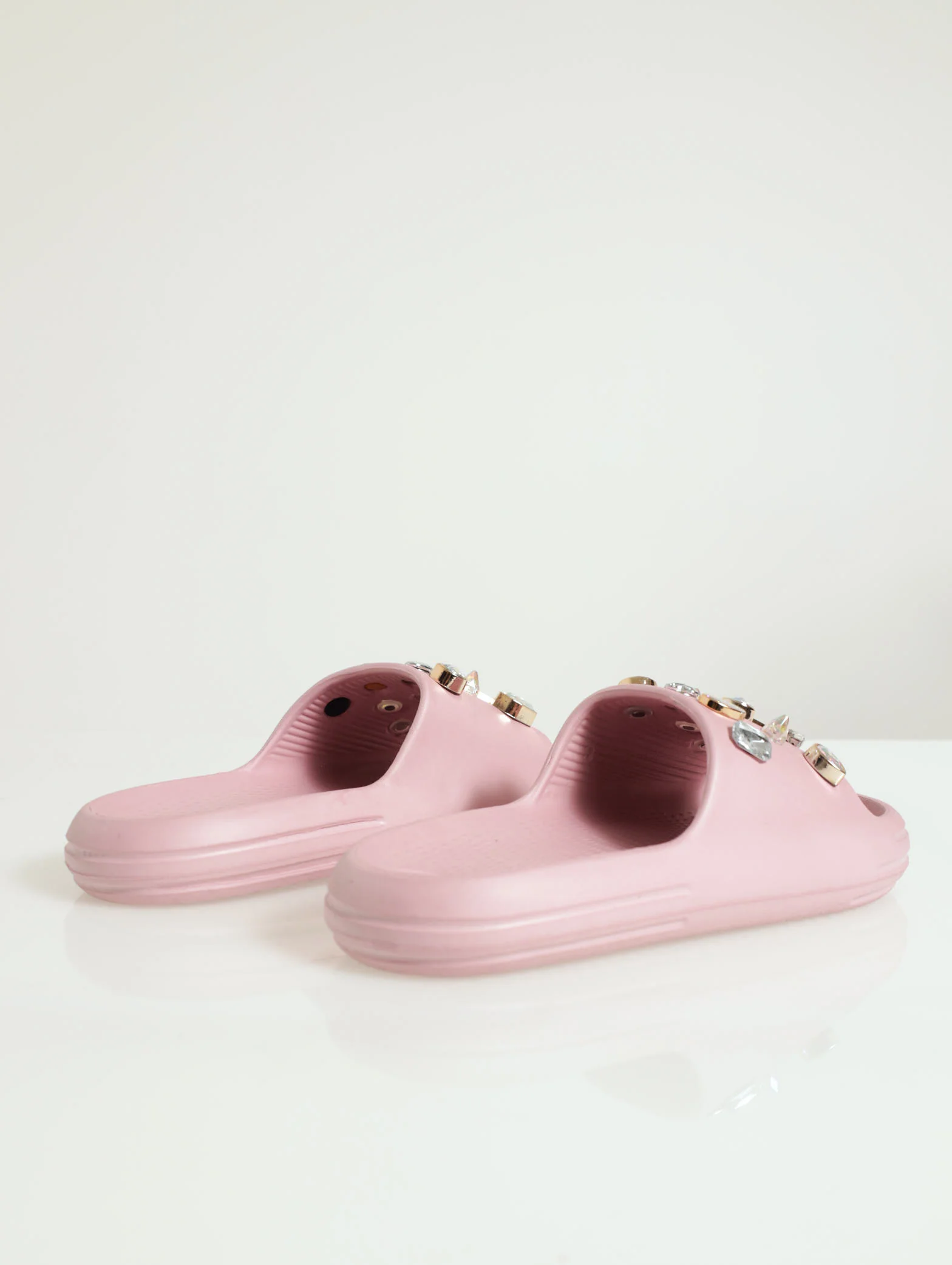 Glitzy Stud Embellished Eva Slide - Image 3