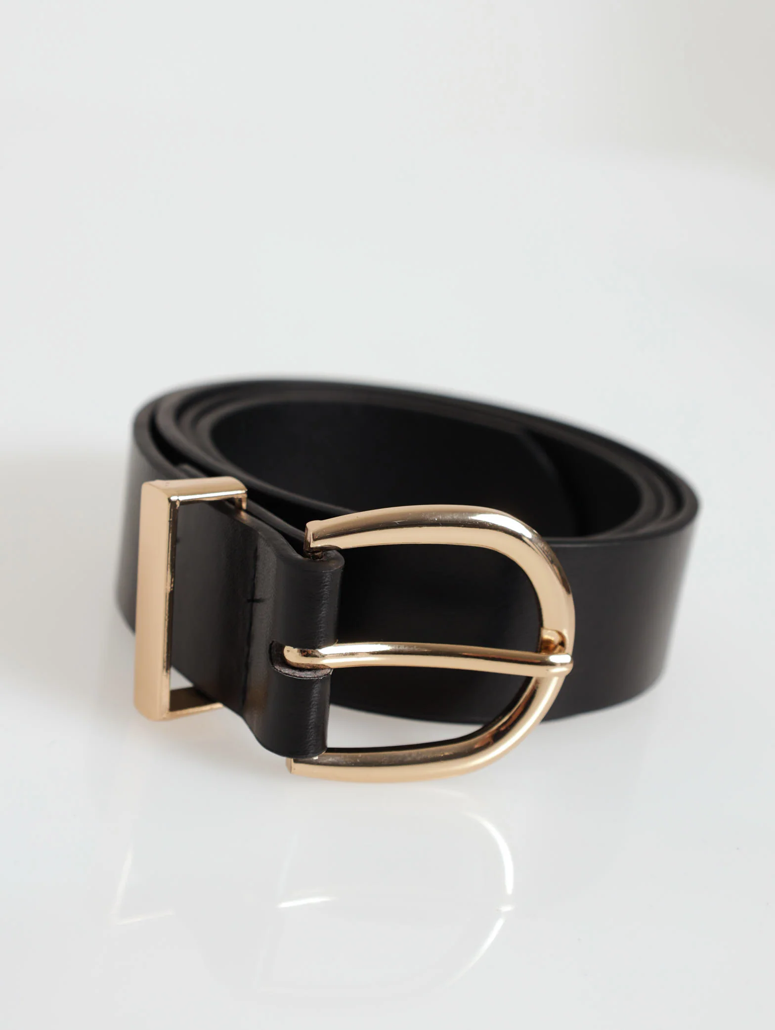 Gold Buckle & Loop Belt
