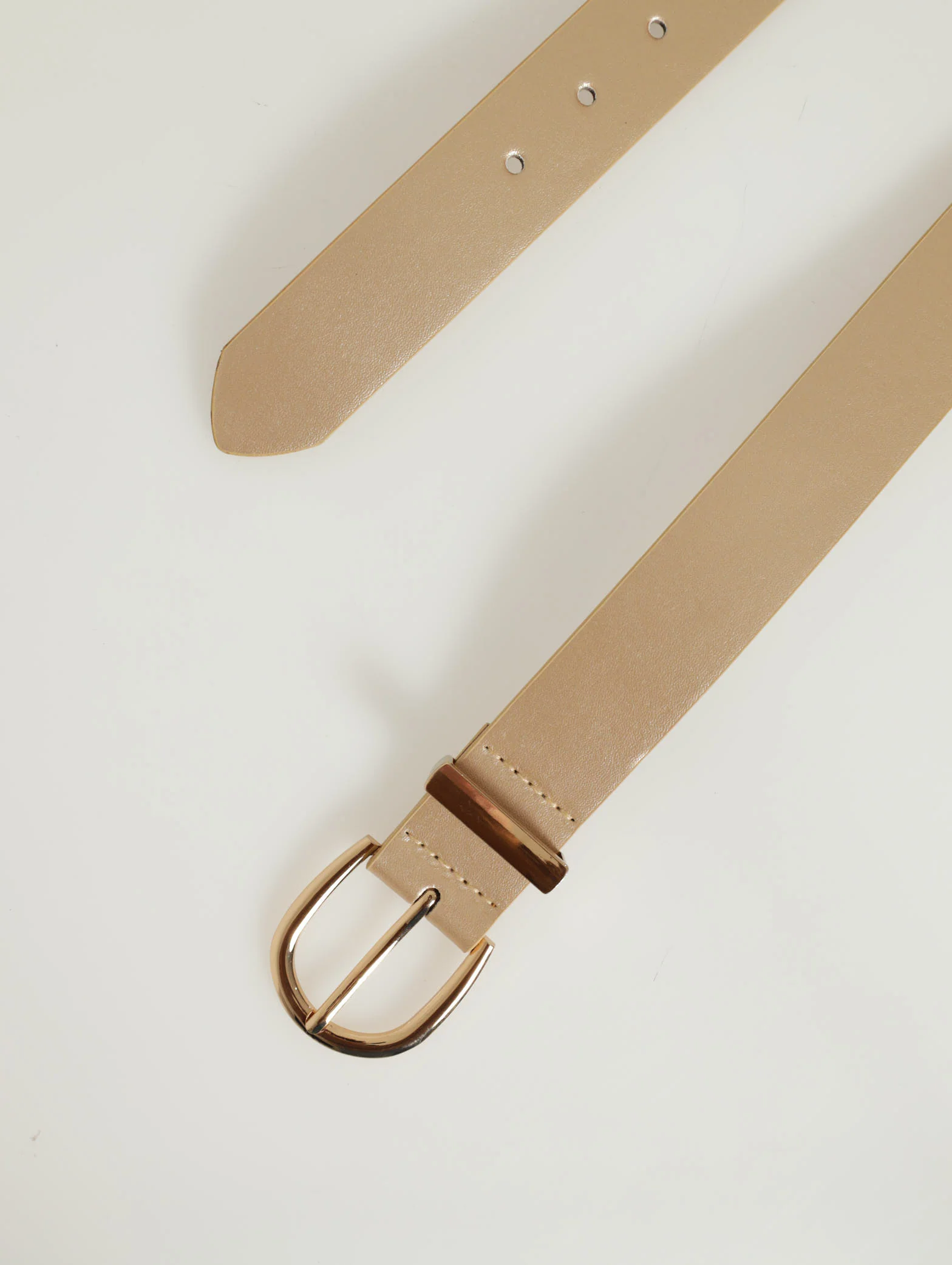 Gold Buckle & Loop Core Belt
