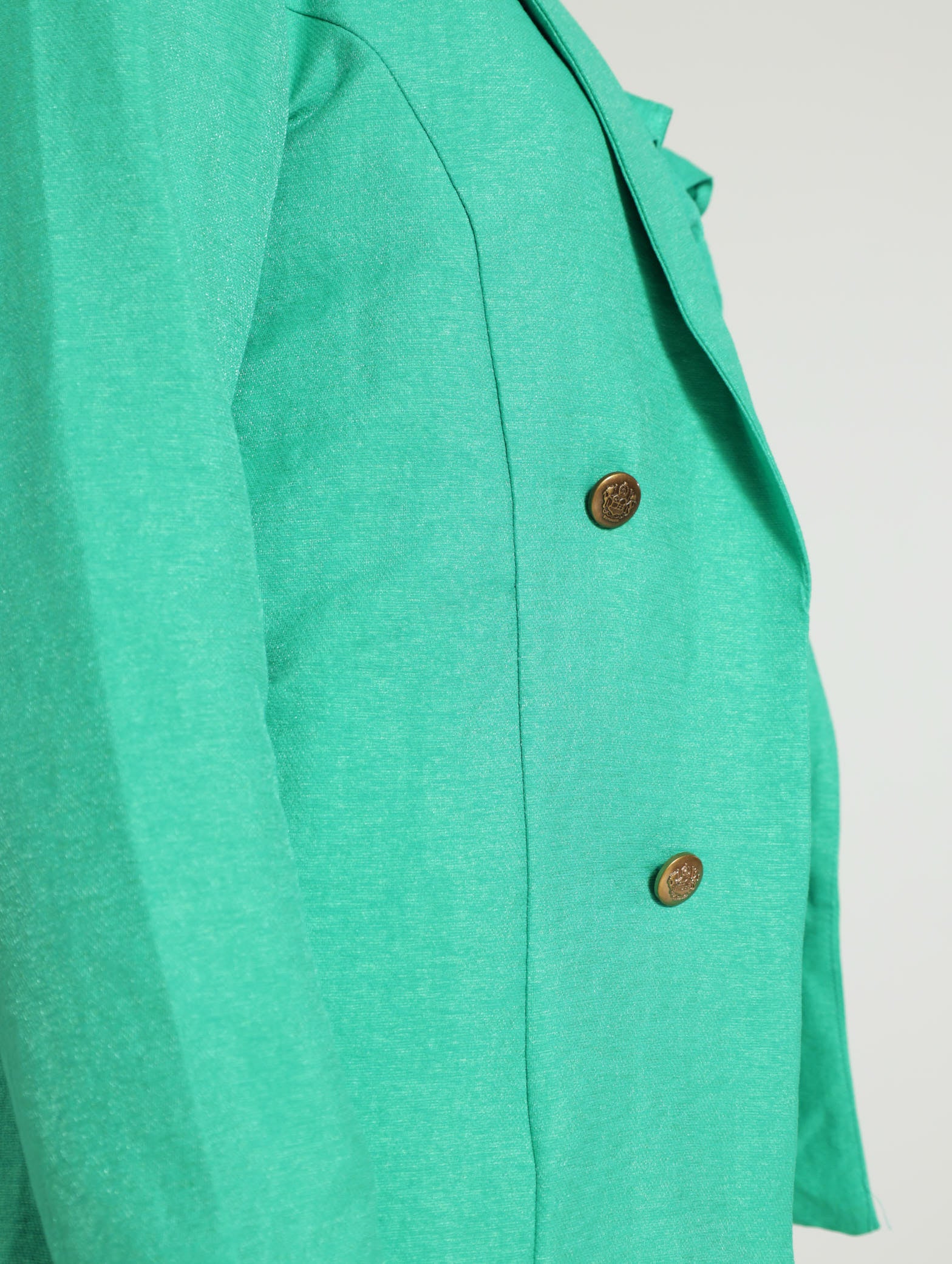 Gold Button Single Breasted Blazer - Image 5