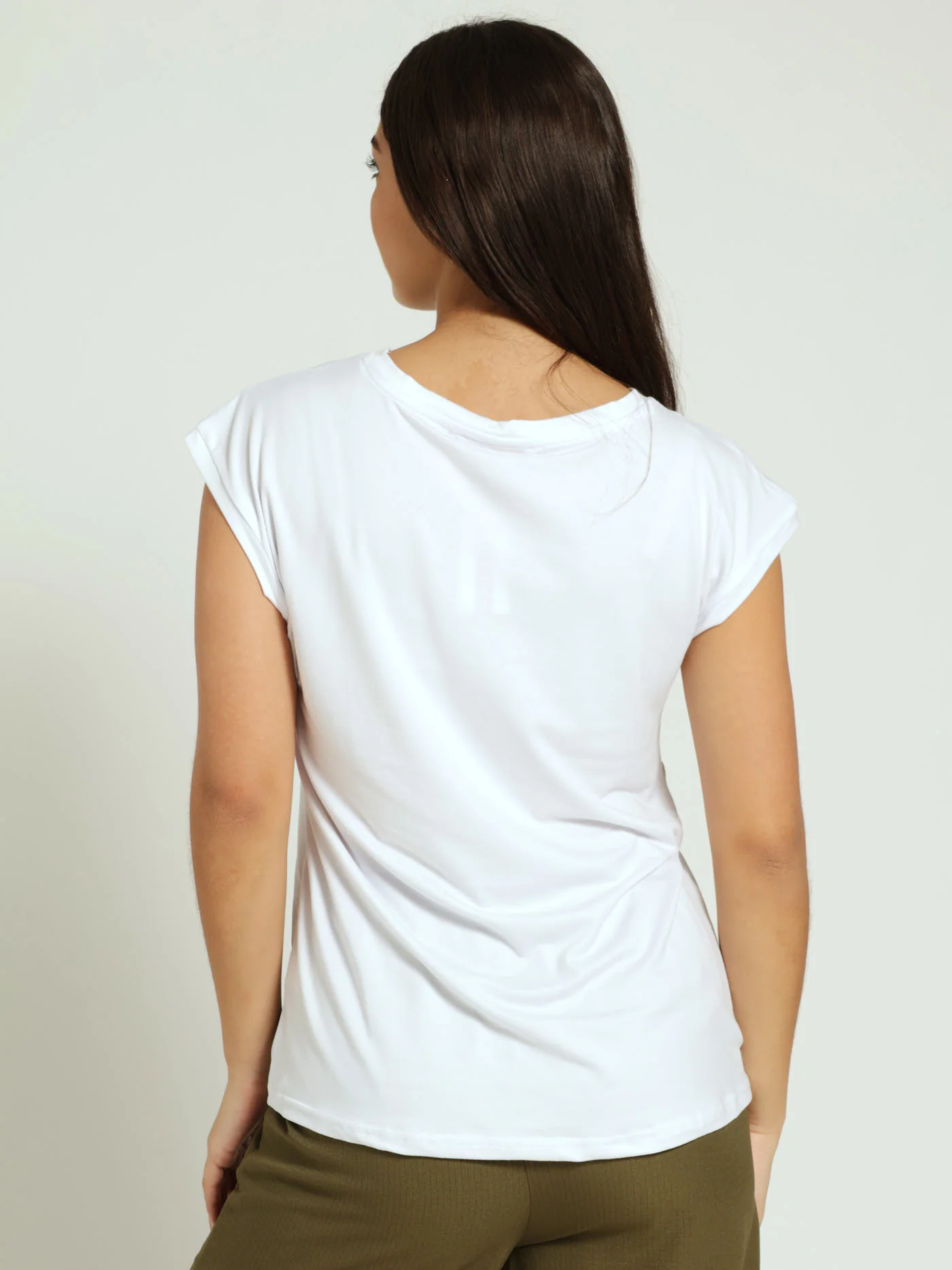 Gold Foil Quad Combo Tee - White - Image 3