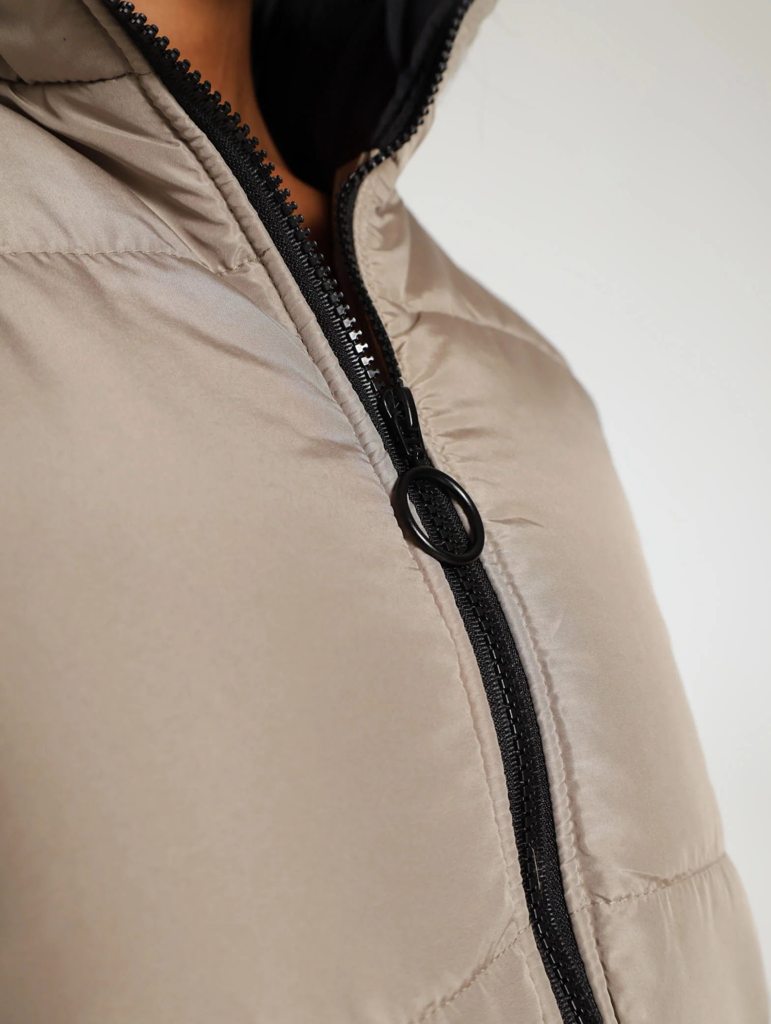 Hi Neck Bomber Jacket - Image 4