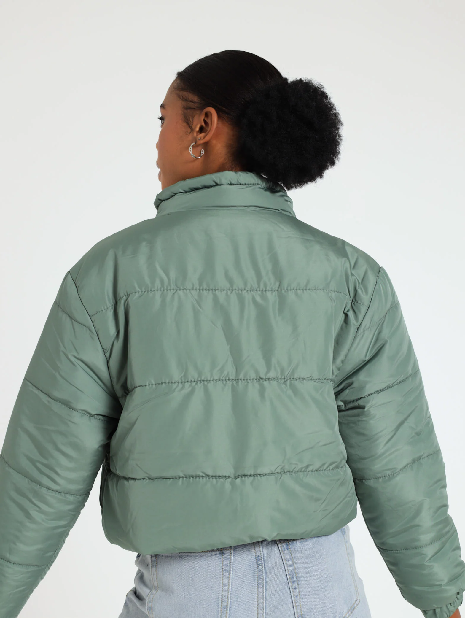Hi Neck Padded Puffer - Image 5
