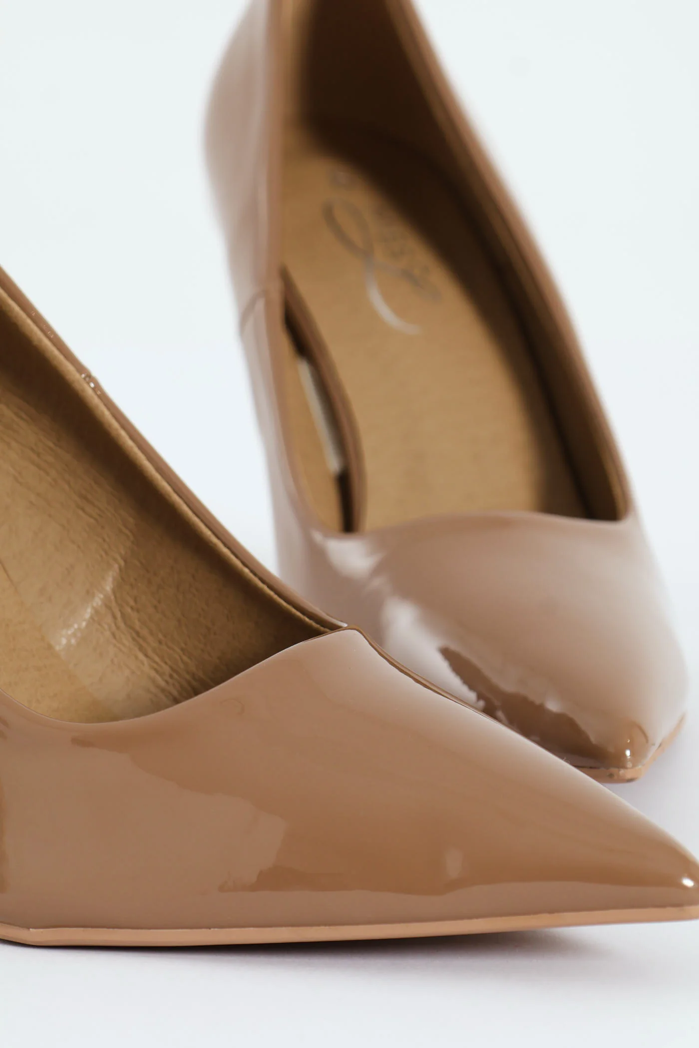 Hi Shaped Stiletto Classic Full Court Heel - Taupe - Image 4