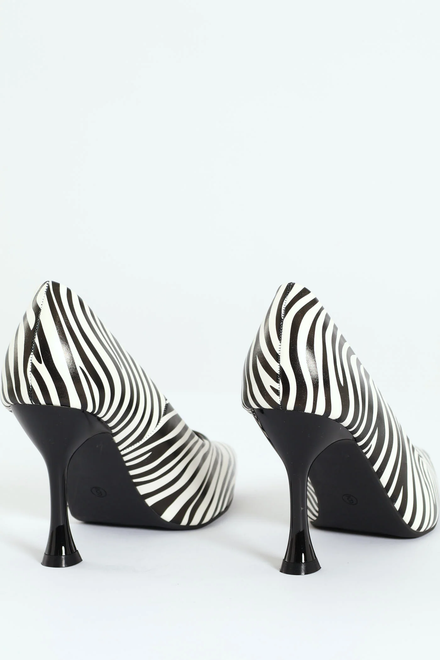 Hi Shaped Stiletto Classic Full Court Zebra Print - Animal - Image 3
