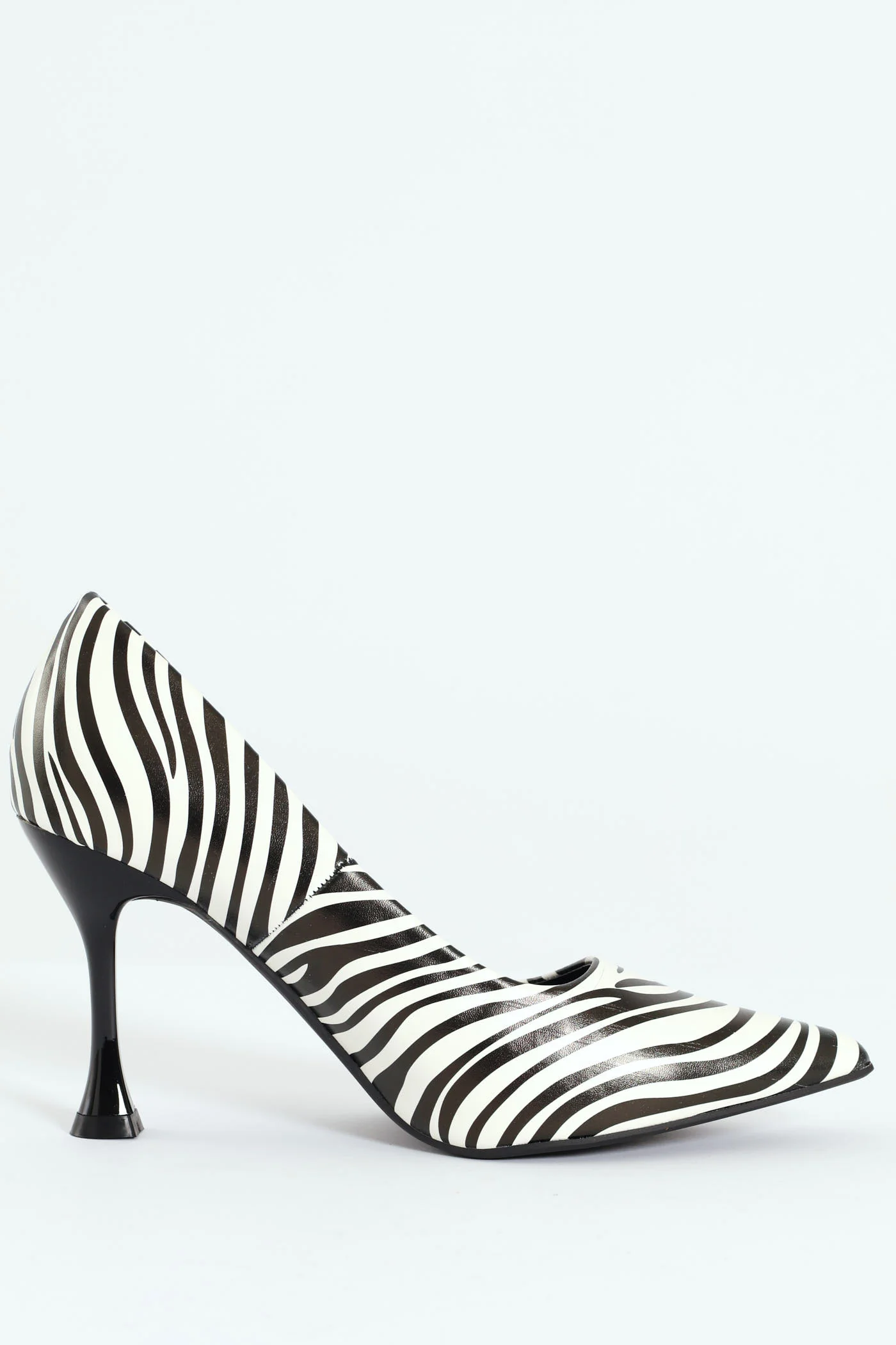 Hi Shaped Stiletto Classic Full Court Zebra Print - Animal - Image 4