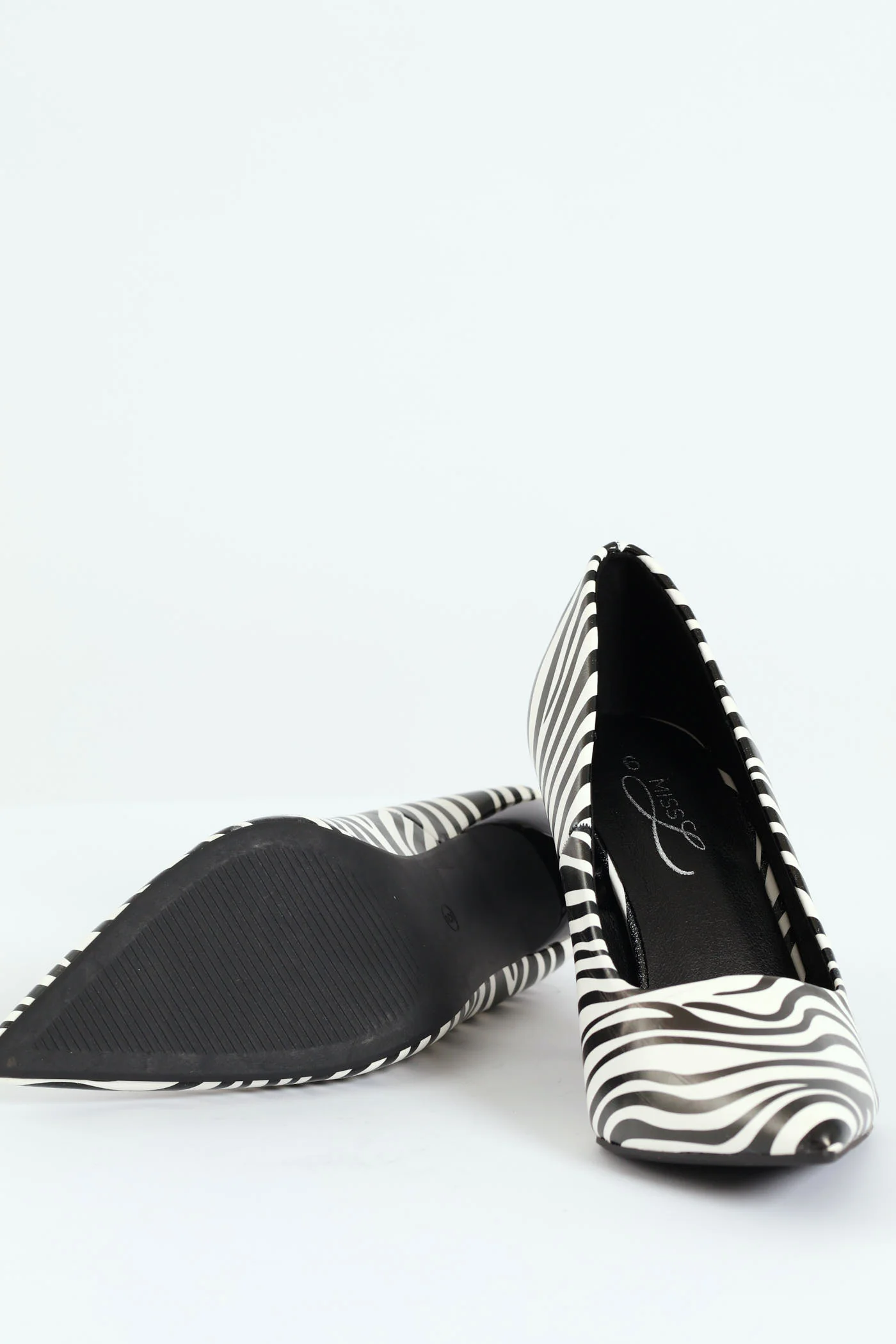 Hi Shaped Stiletto Classic Full Court Zebra Print - Animal - Image 5