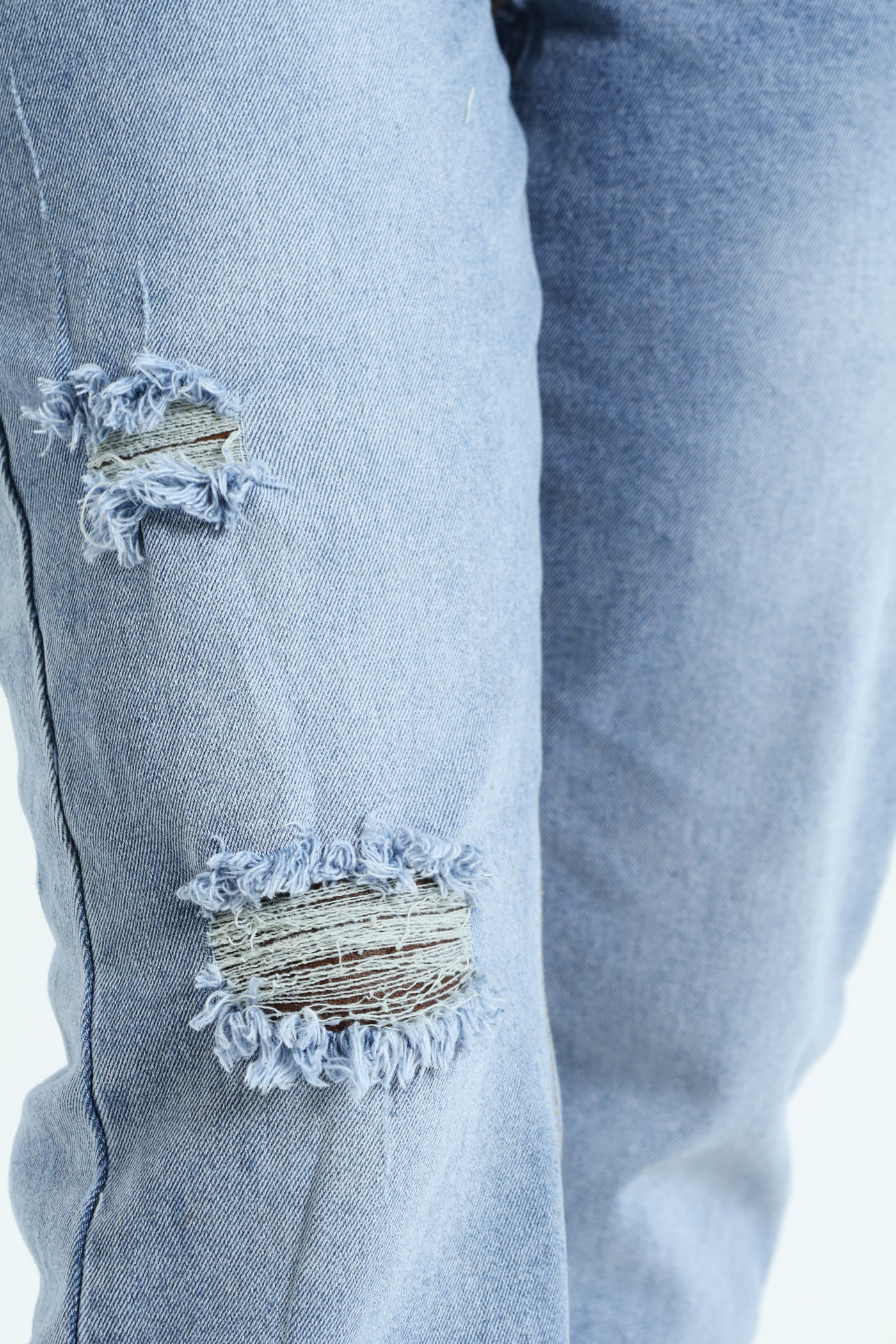 High Waist Bum Sculpt Comfort Mom Jean - Stonewash - Image 3