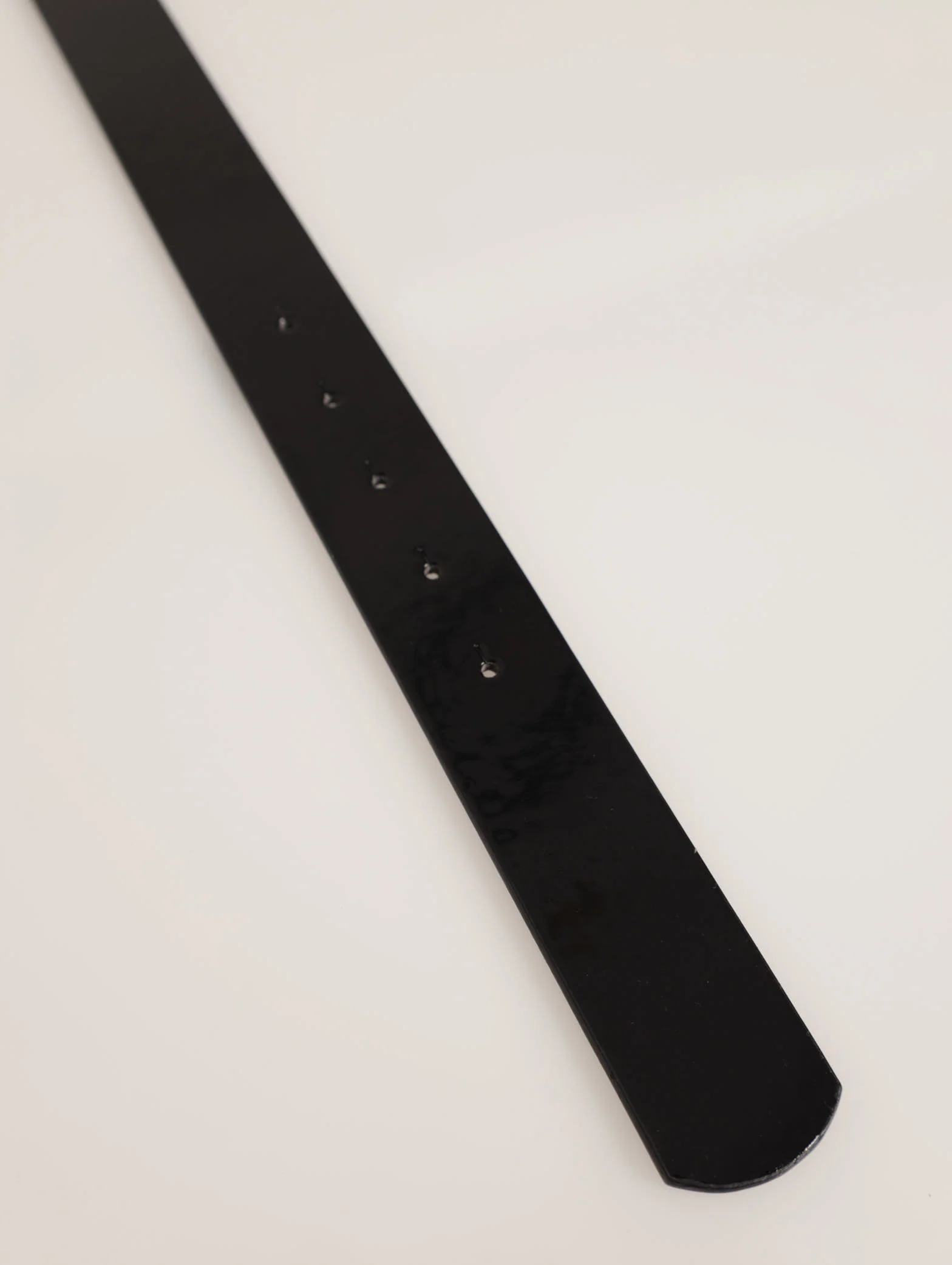 Irregular Gem Heart Buckle Belt - Image 3