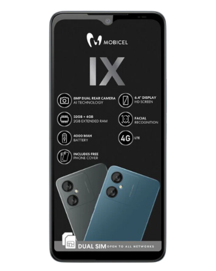 IX 32GB Dual Sim Grey Cellphone Cell C - Image 2