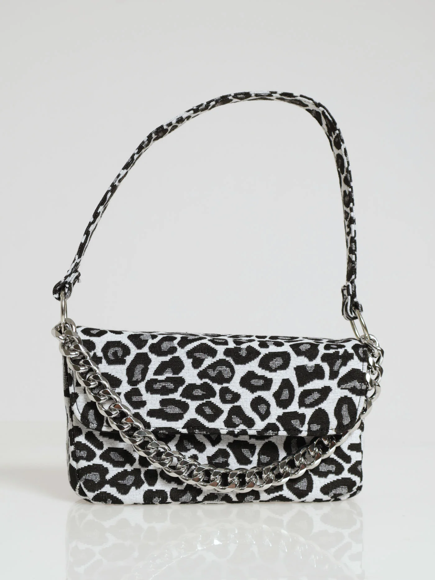 Jacquard Shoulder Bag - Image 5