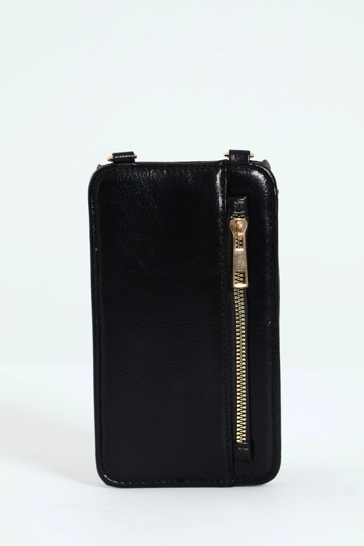 Jewelled Bee Cellphone Satchel - Black - Image 2